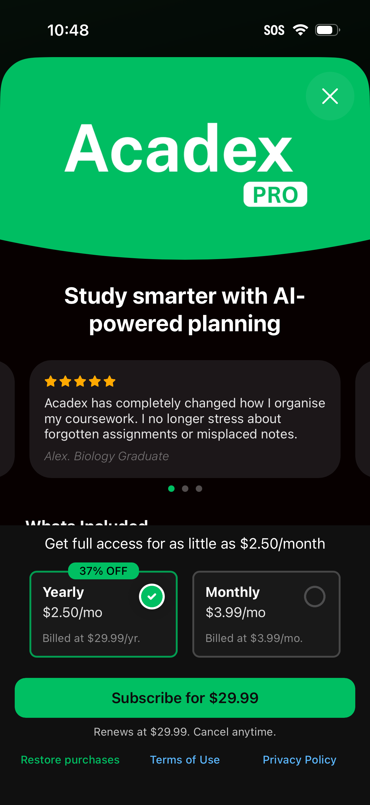acadex app screenshot 32