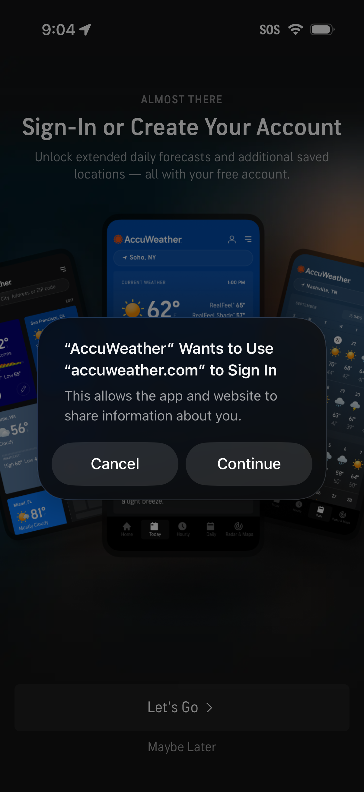accuweather app screenshot 5