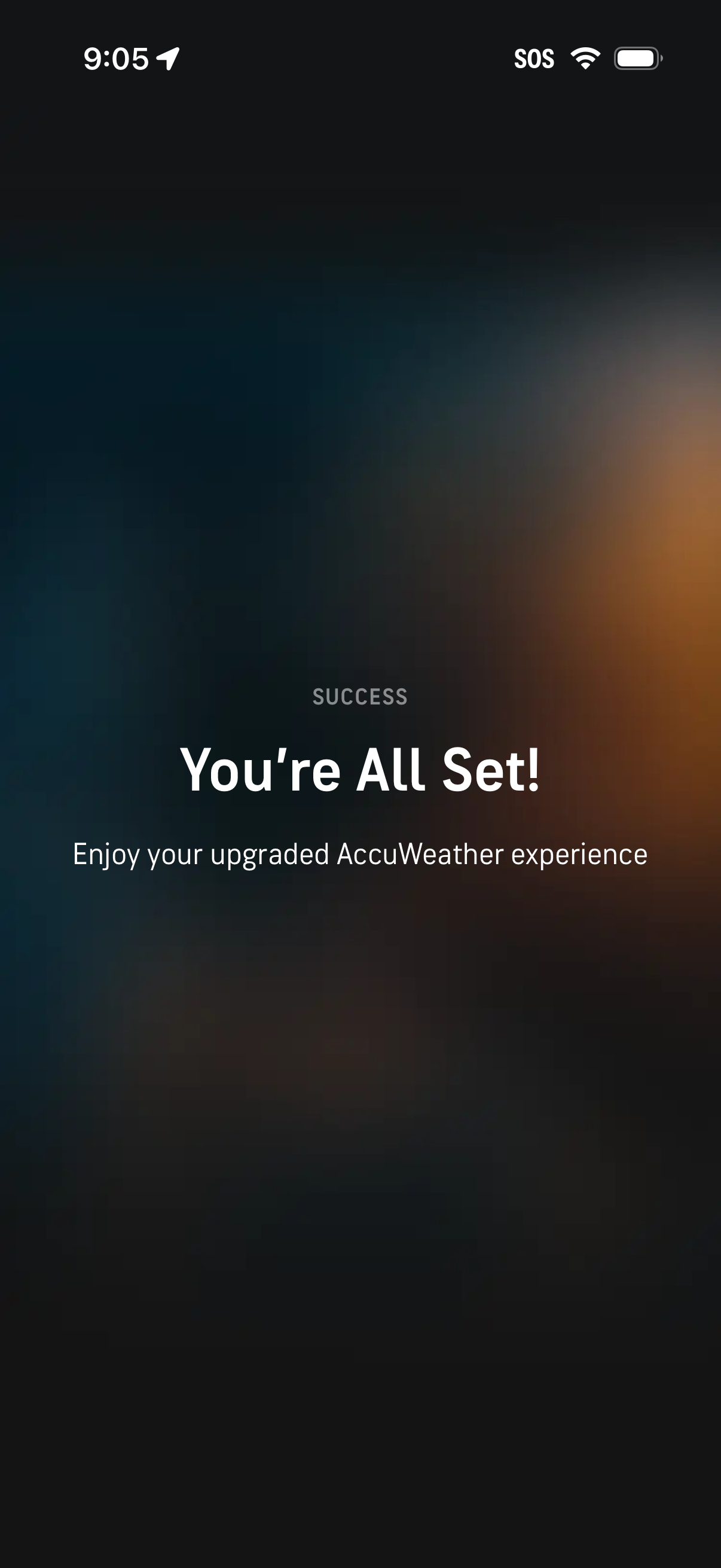 accuweather app screenshot 2