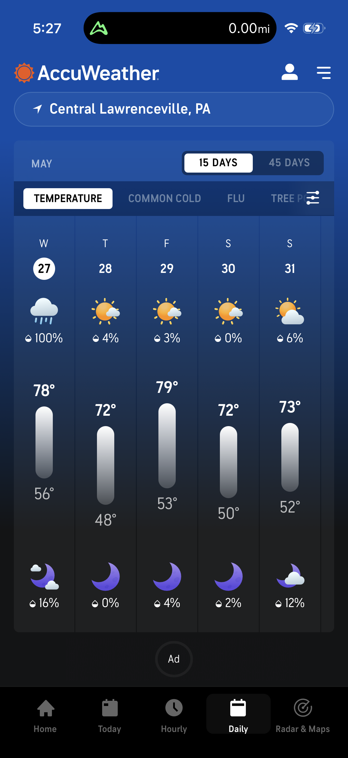 Step 4 of accuweather Main_tabs