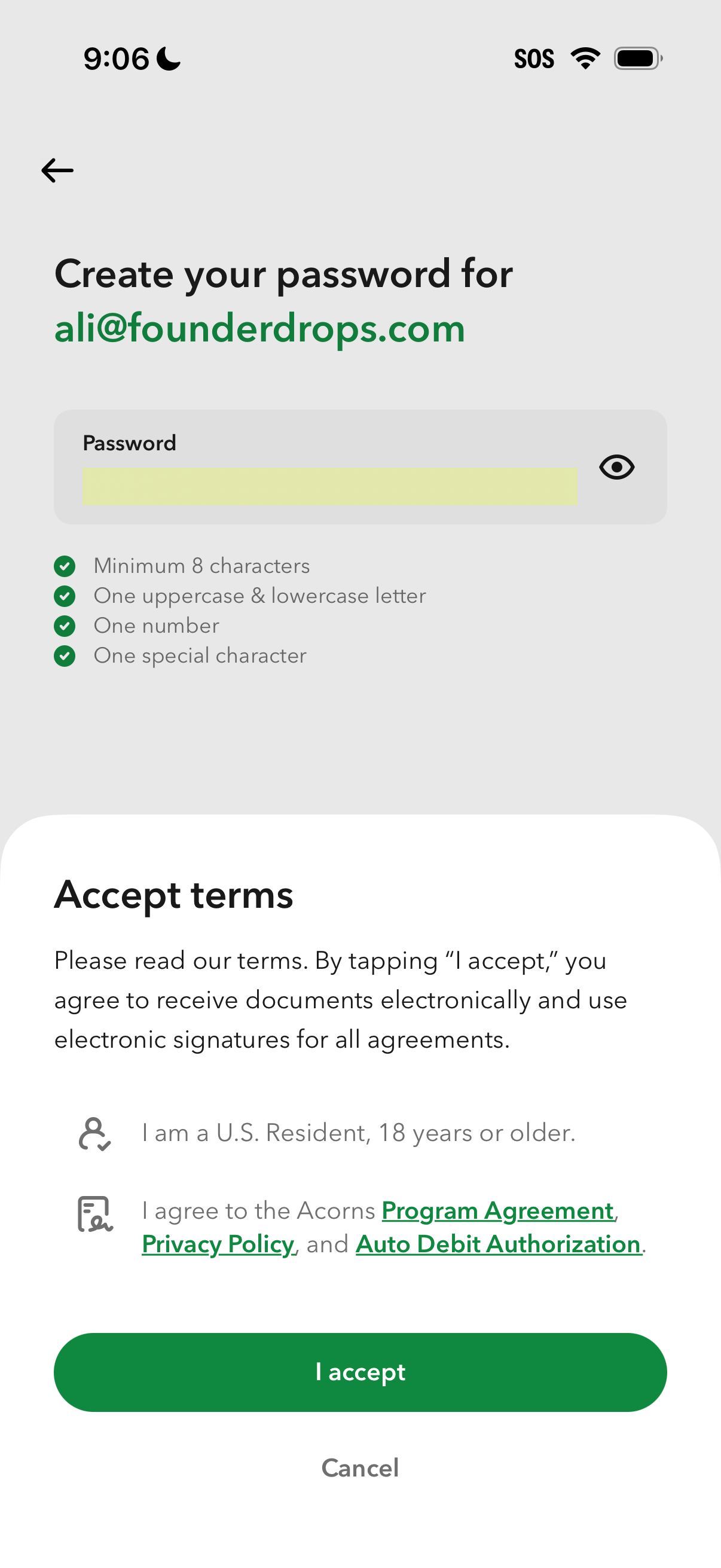 acorns app screenshot 8