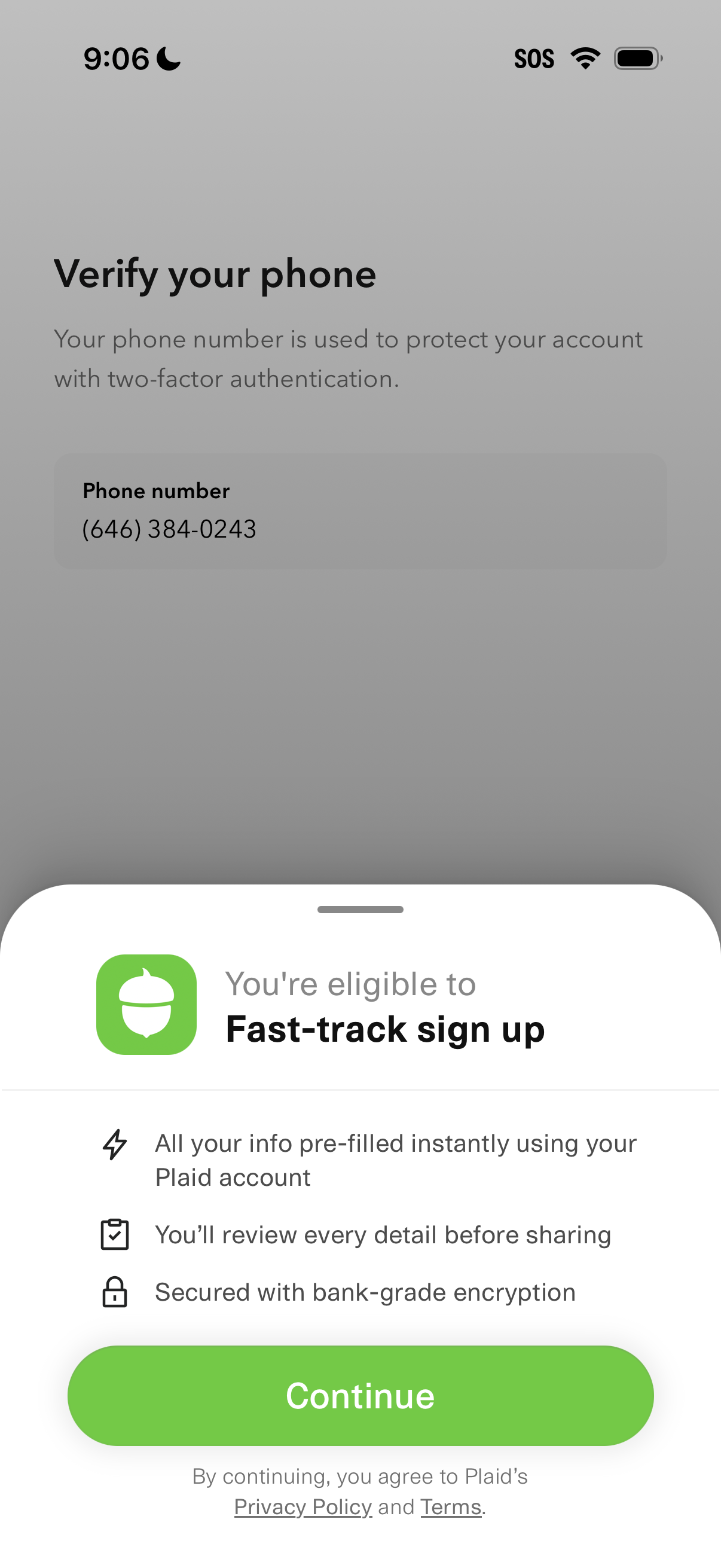 acorns app screenshot 5