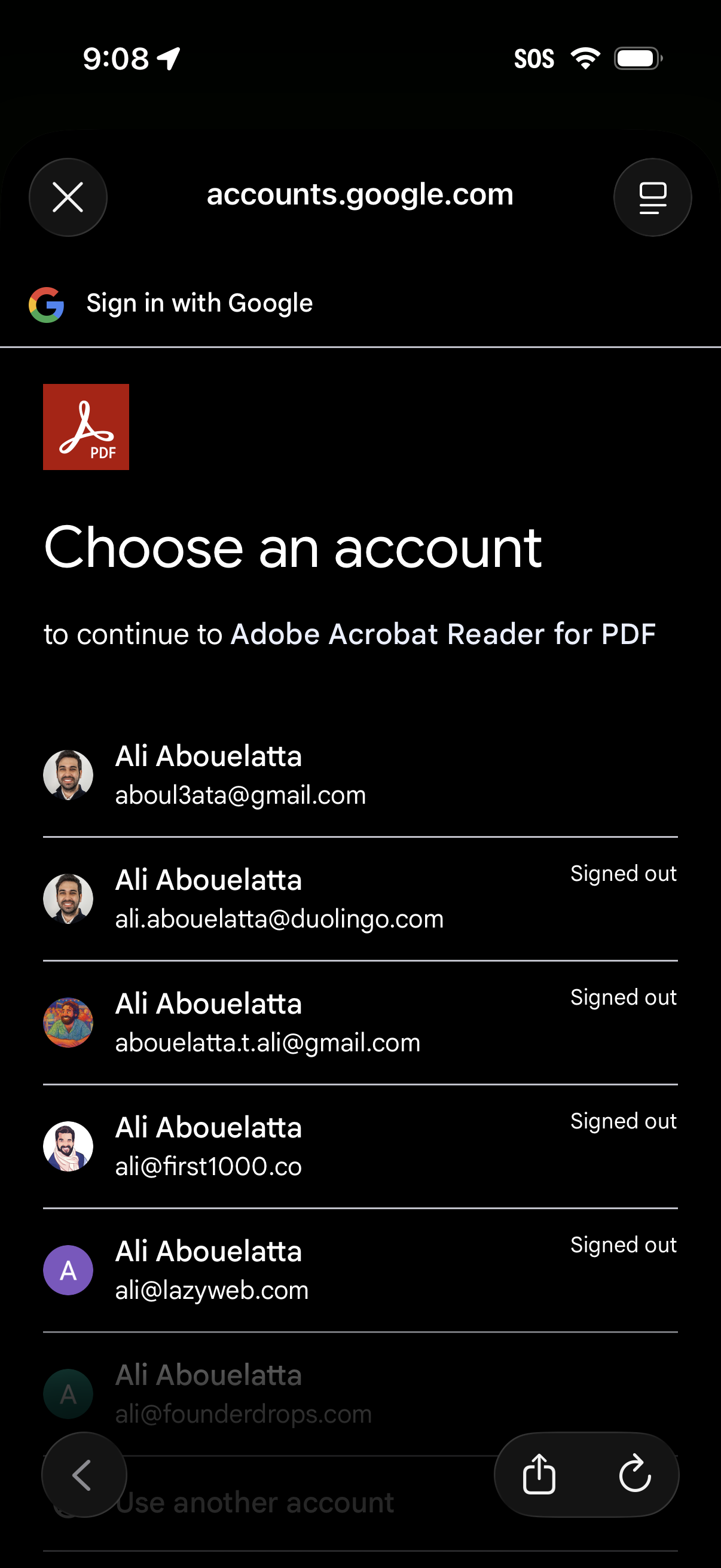 acrobat app screenshot 4