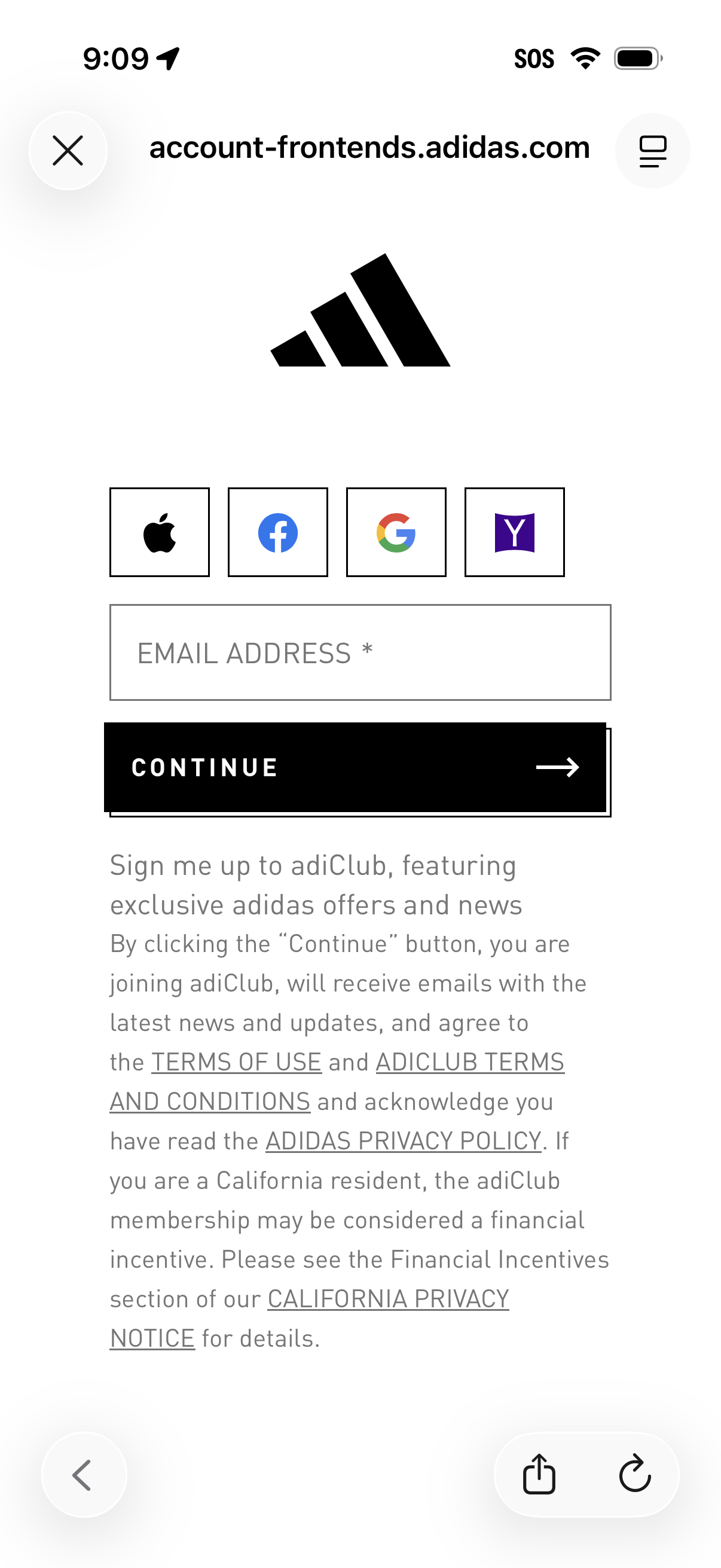 adidas app screenshot 3