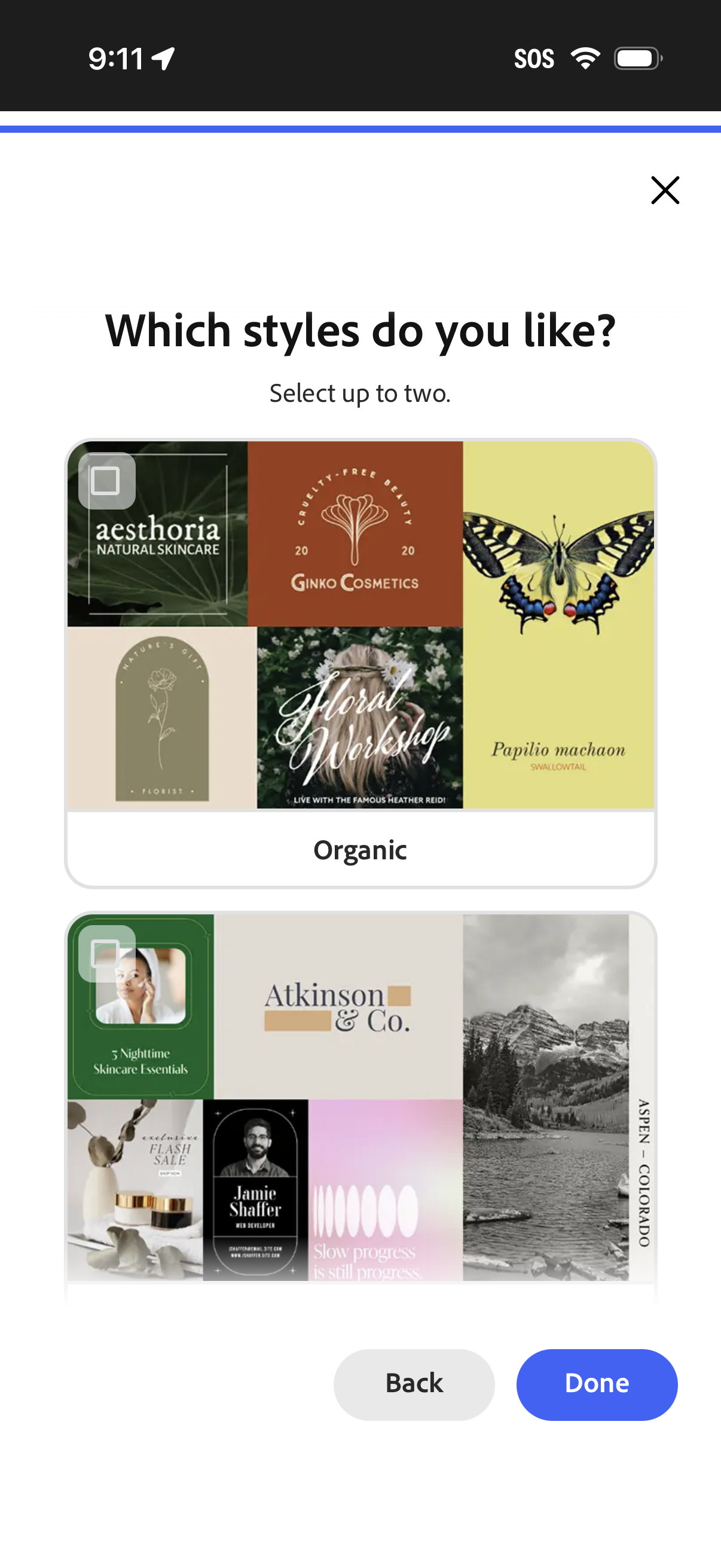 adobe app screenshot 2