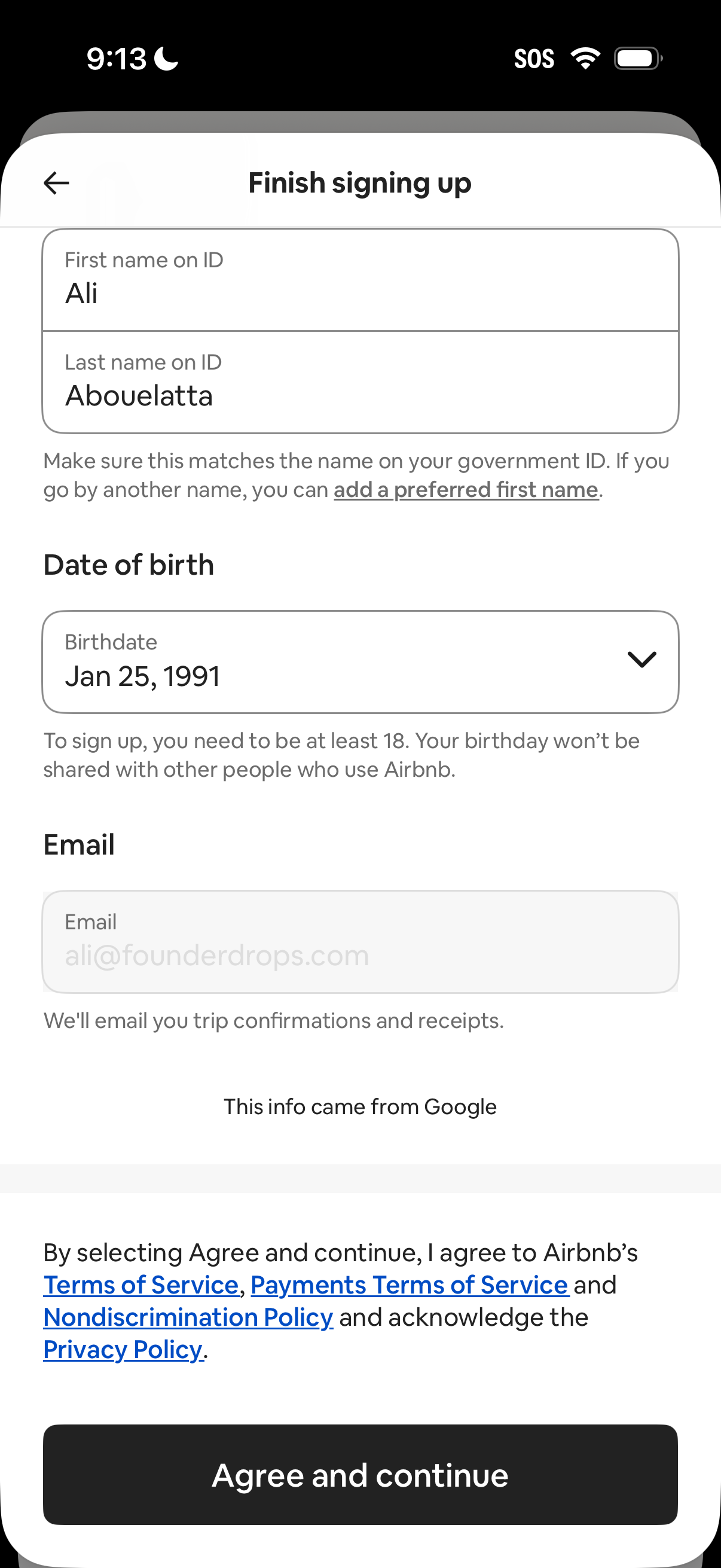 airbnb app screenshot 8