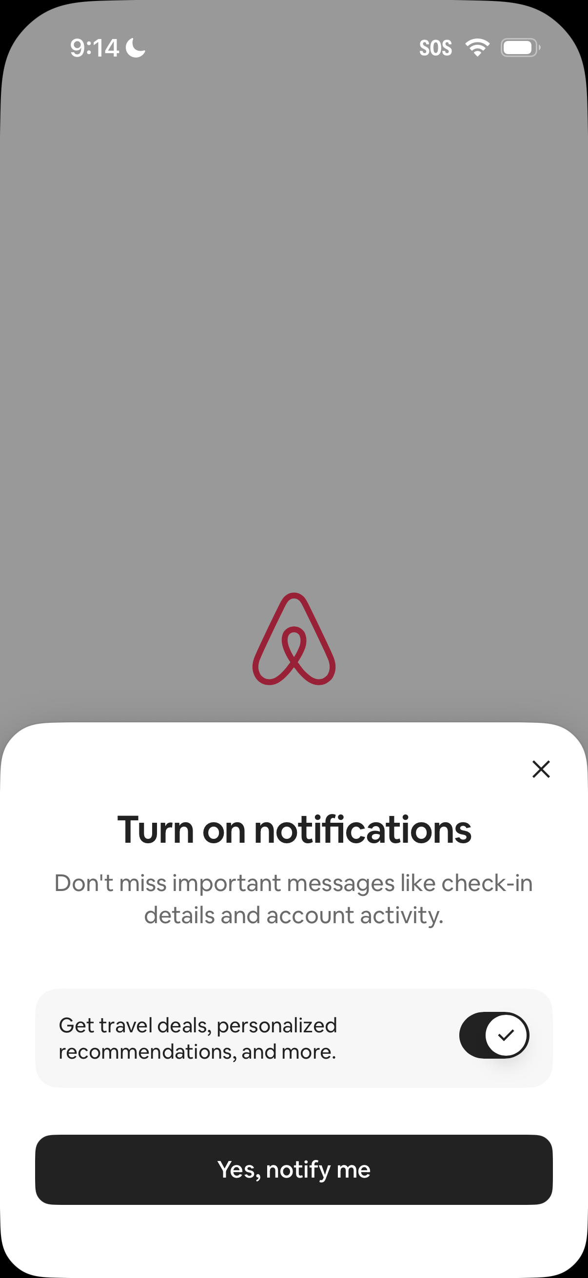 airbnb app screenshot 6