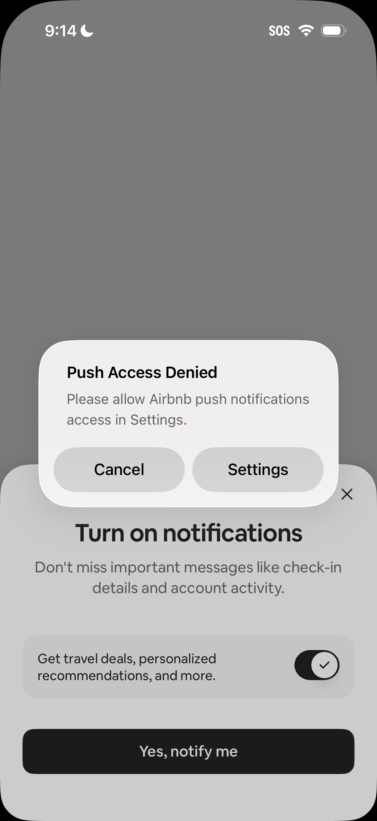 airbnb app screenshot 5