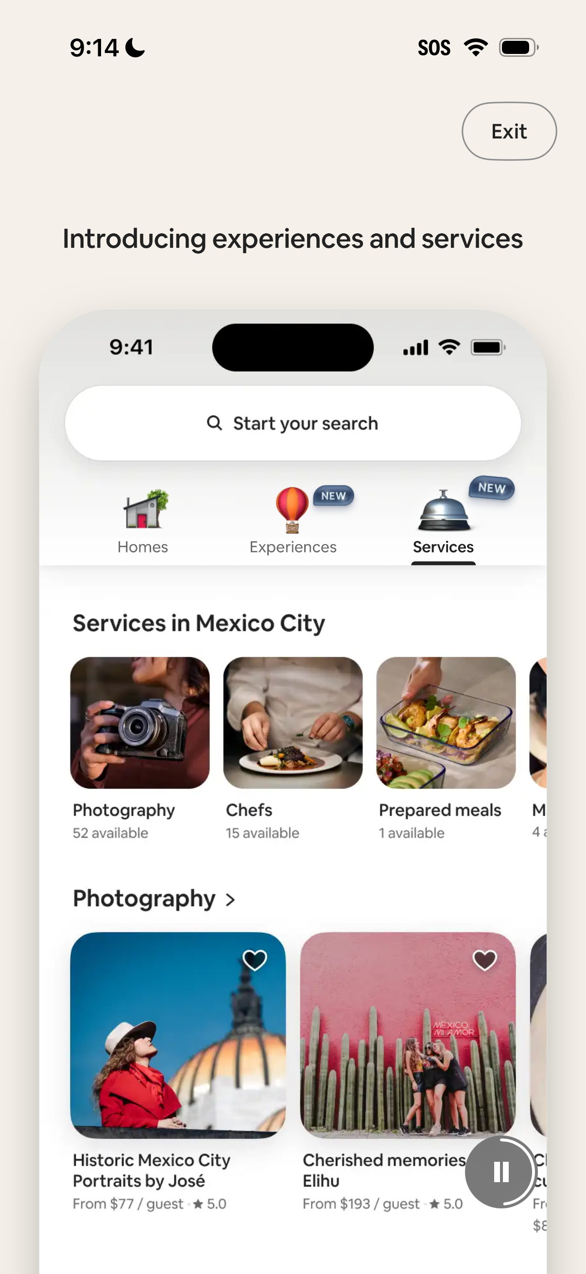 airbnb app screenshot 3