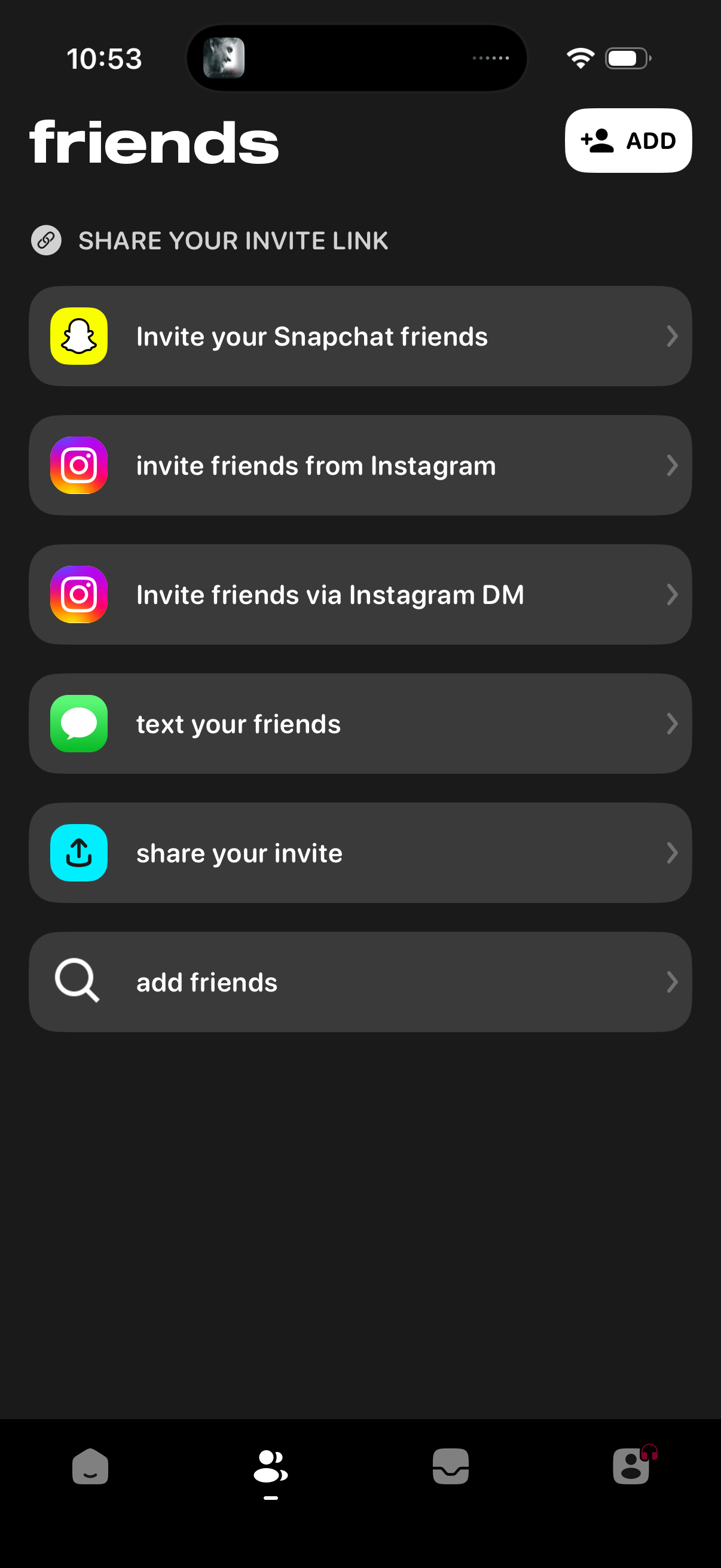 airbuds add friend