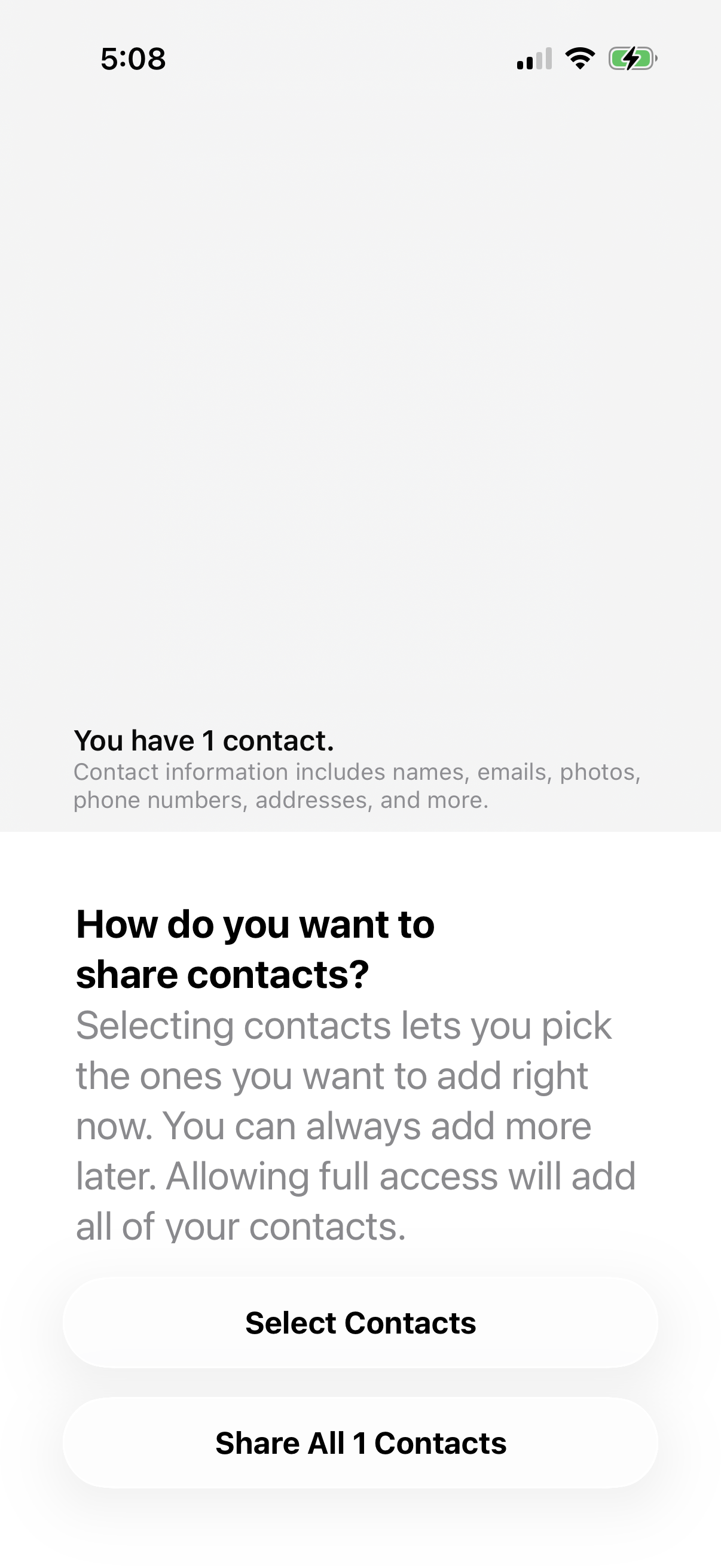 Step 3 of Airbuds Grant contacts access