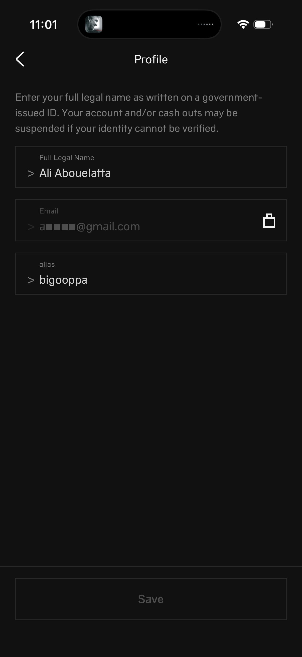 alias app screenshot 2