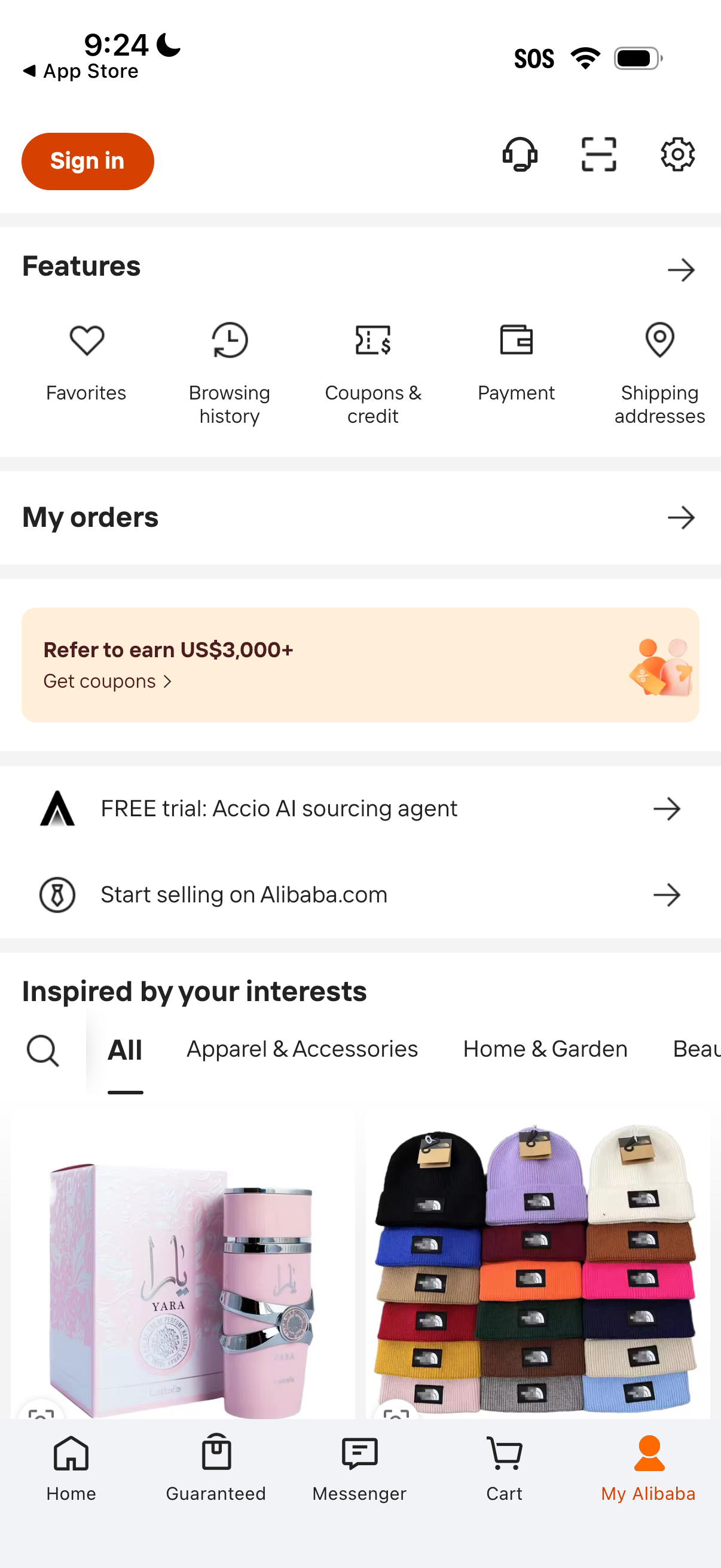 alibaba app screenshot 3