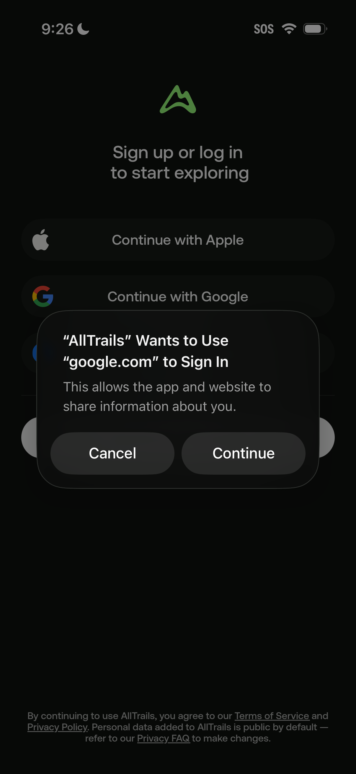 alltrails app screenshot 6