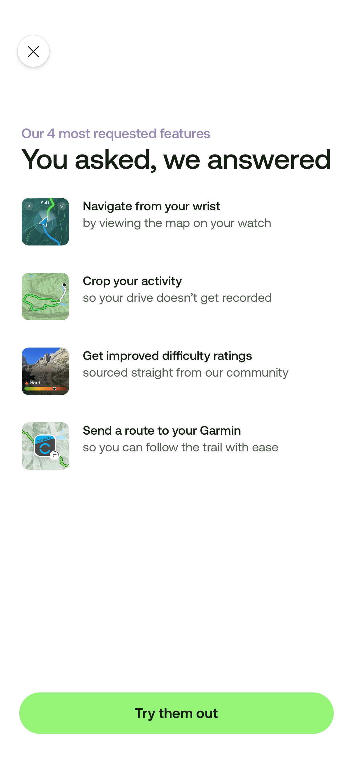 alltrails app screenshot 5