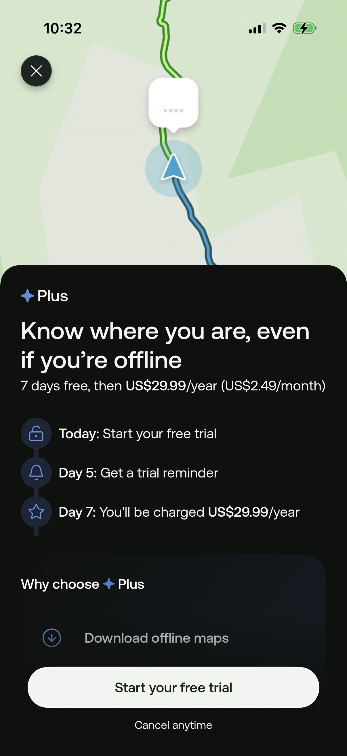 alltrails app screenshot 1