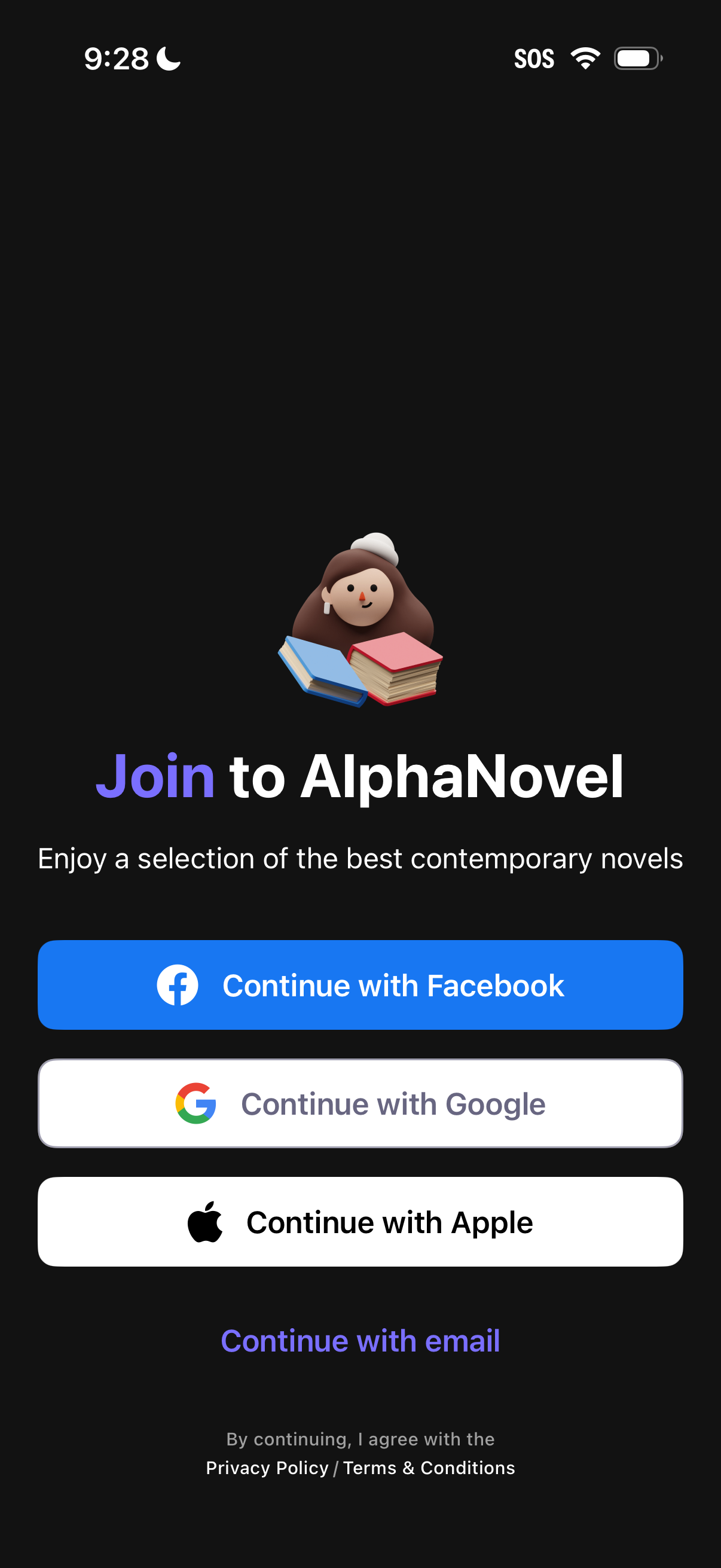 alphanovel app screenshot 8