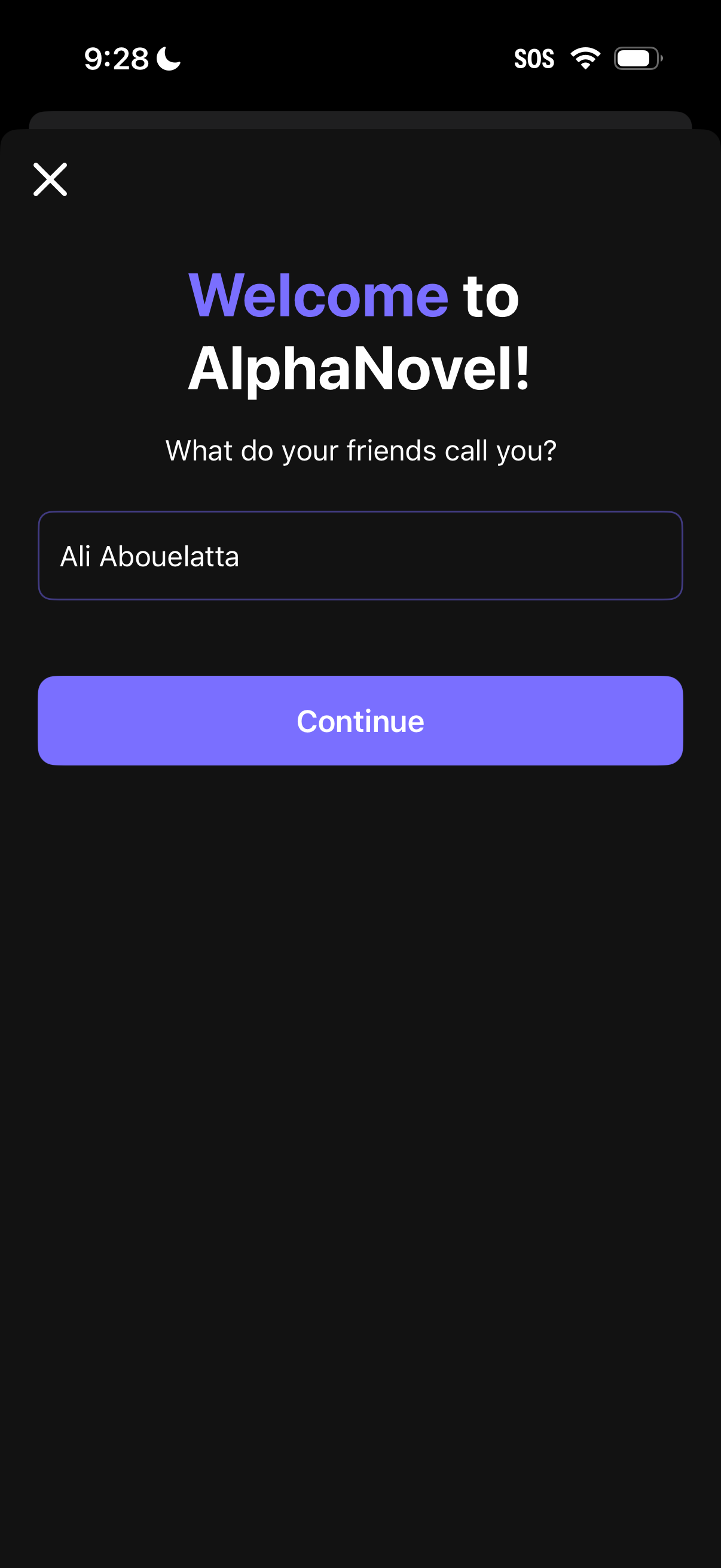 alphanovel app screenshot 7