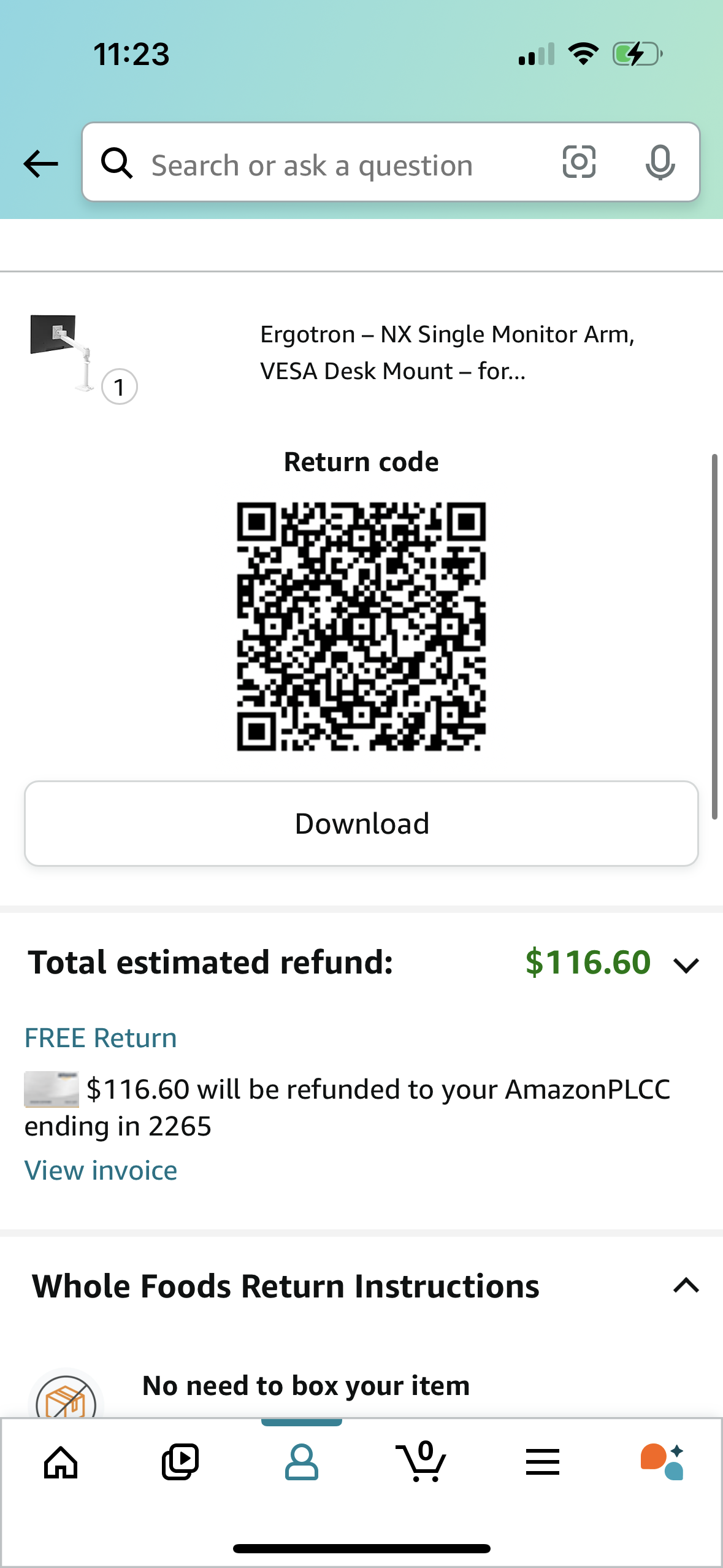 amazon app screenshot 7