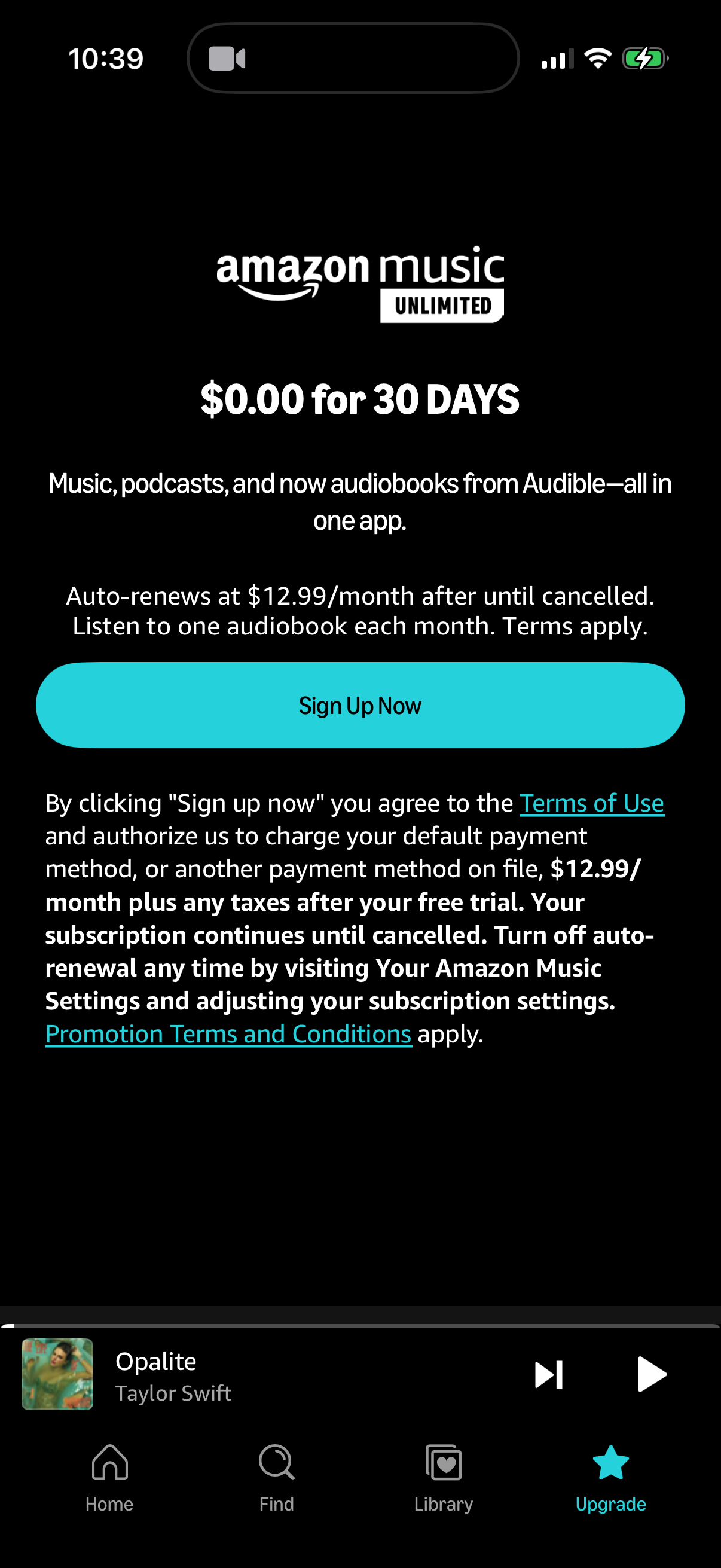 amazon-music Paywall