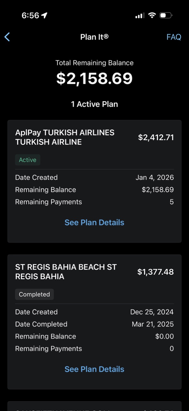 amex app screenshot 70