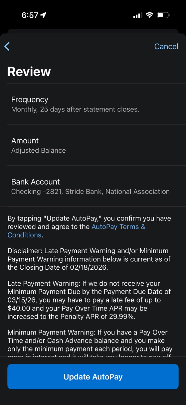 amex app screenshot 61