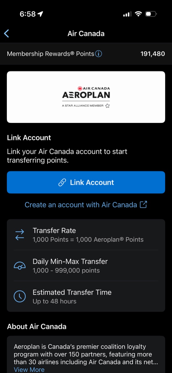 amex app screenshot 35
