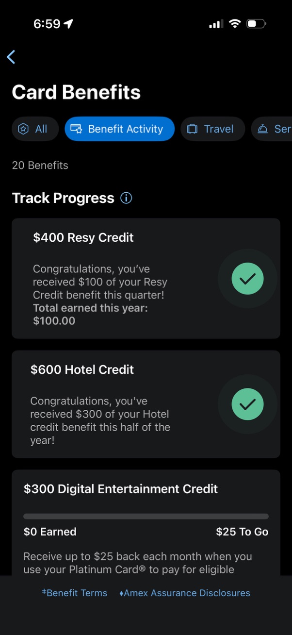 amex app screenshot 30