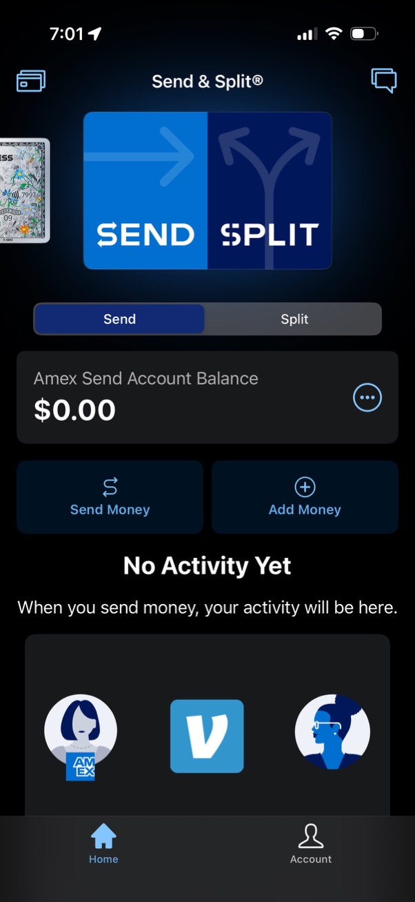 amex app screenshot 4