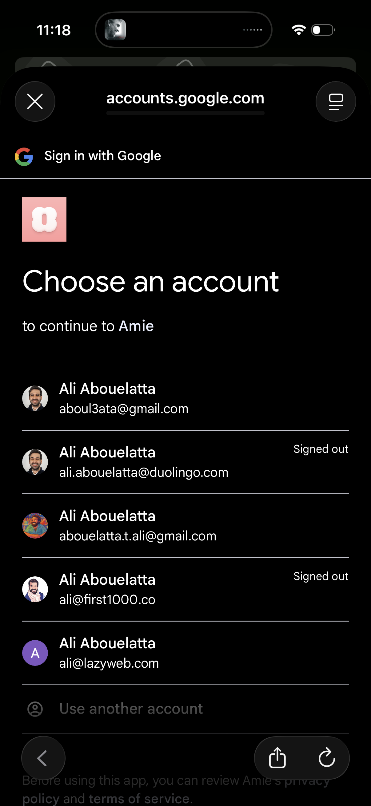 amie app screenshot 38