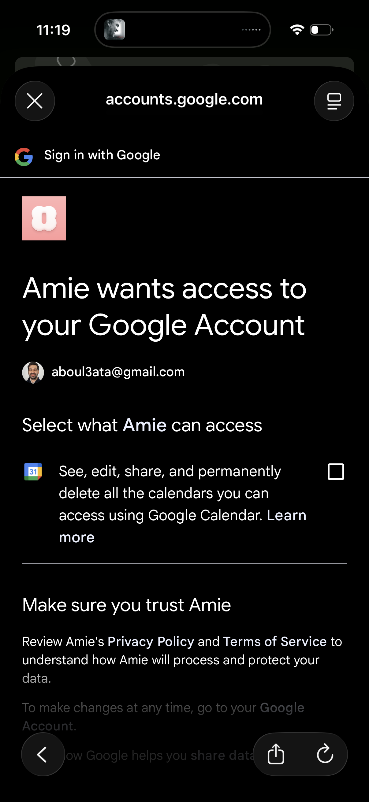 amie app screenshot 36