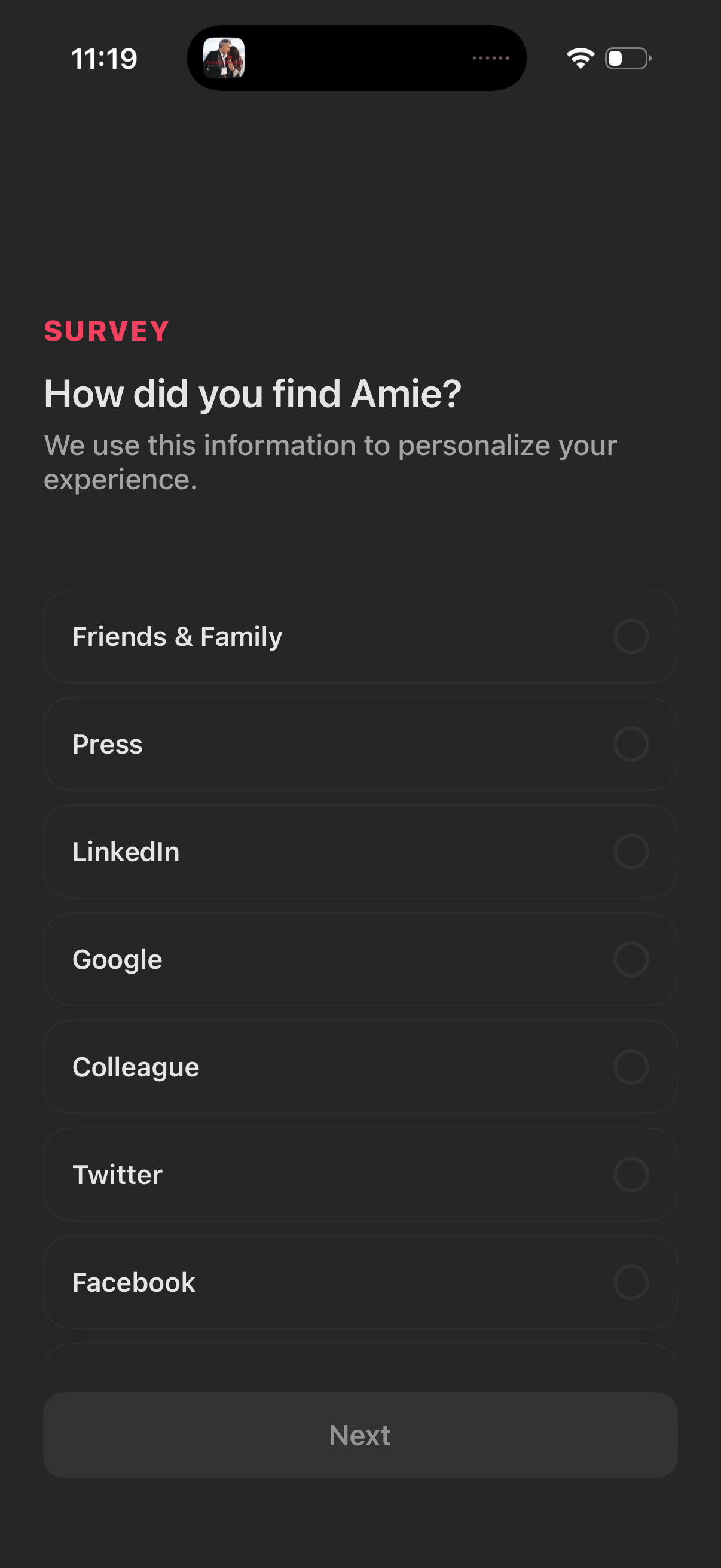 amie app screenshot 32