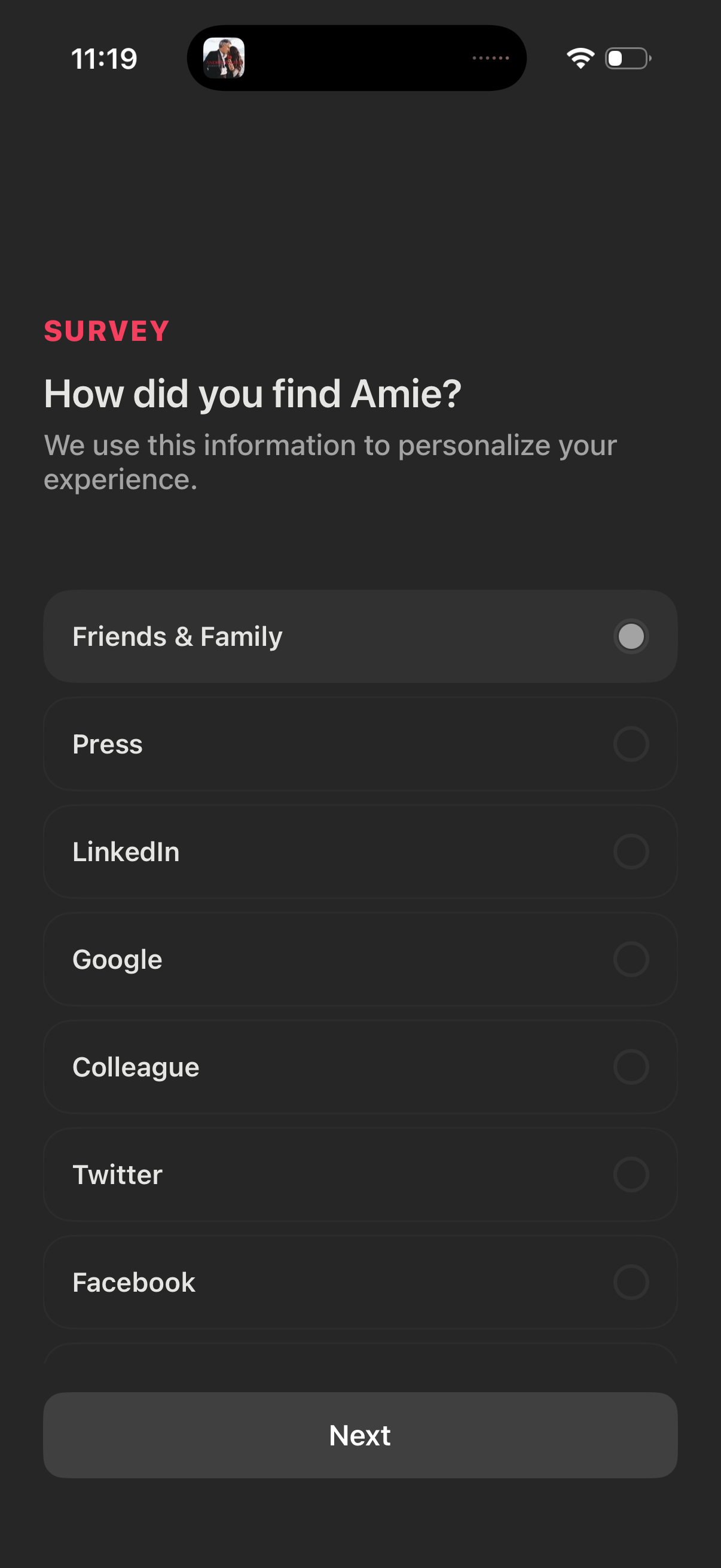amie app screenshot 31