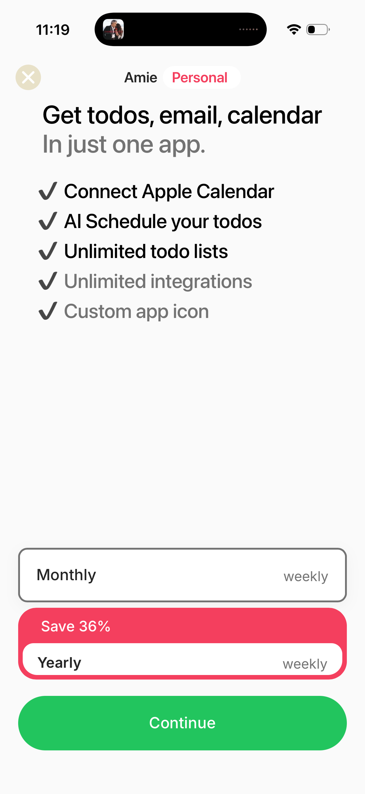 amie app screenshot 28