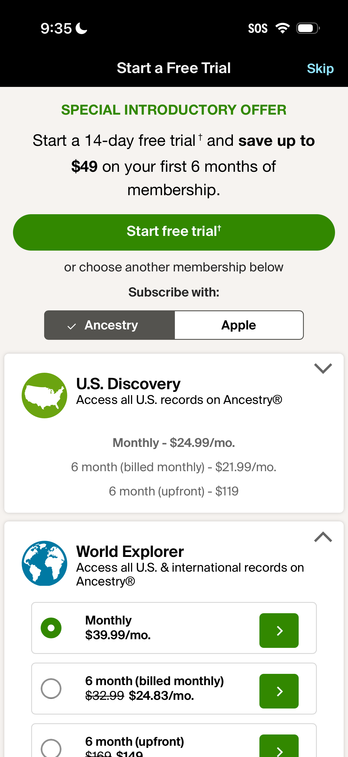 ancestry app screenshot 2