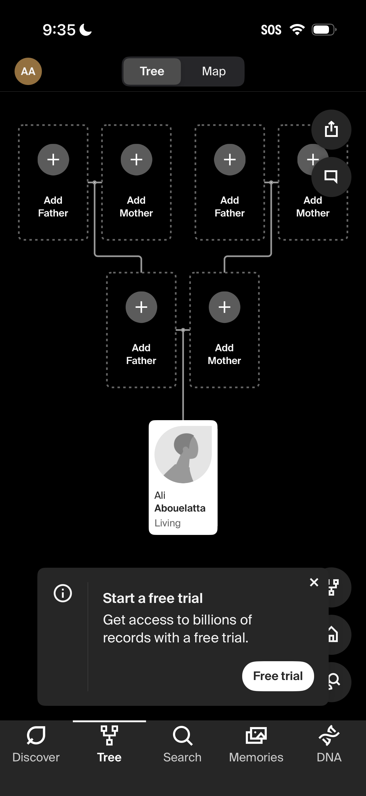 ancestry app screenshot 1