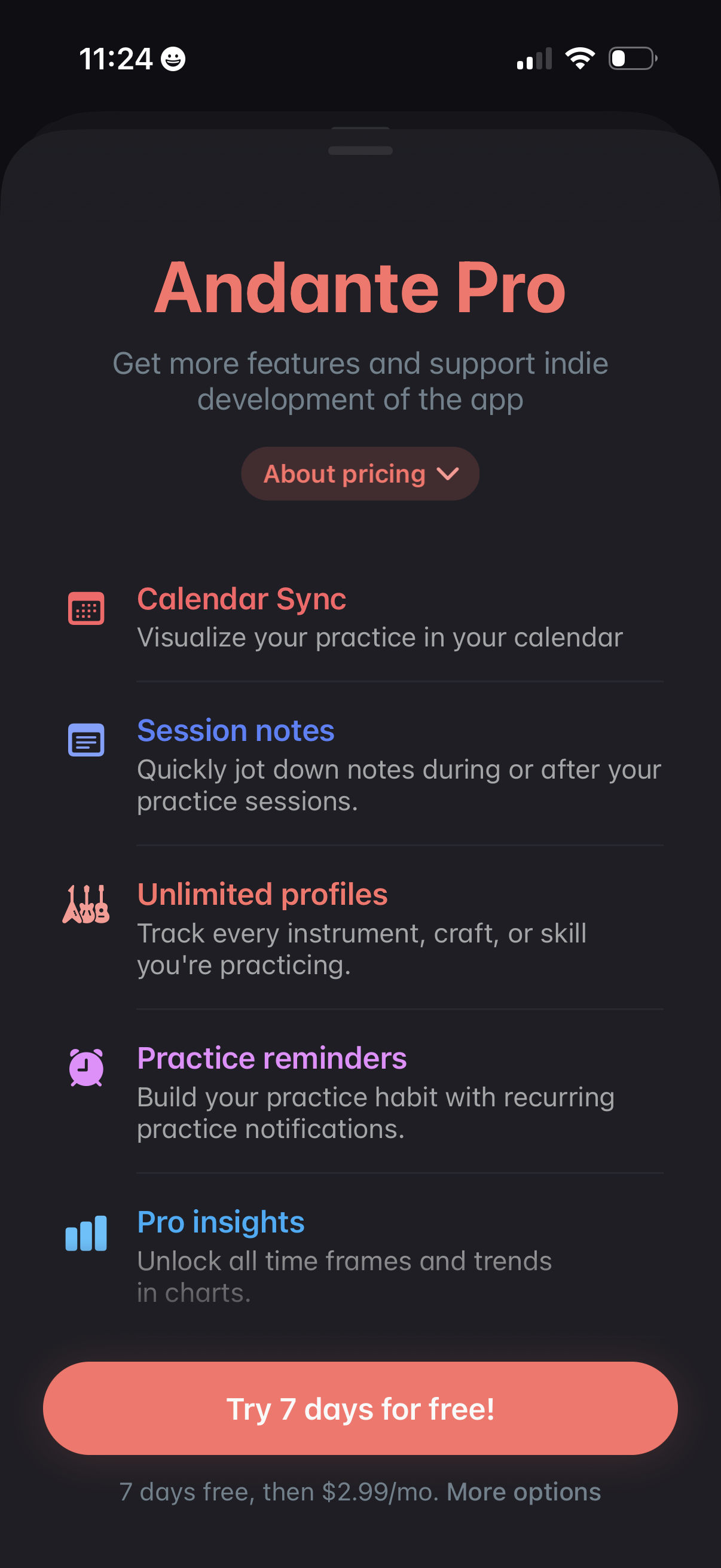 andante app screenshot 20
