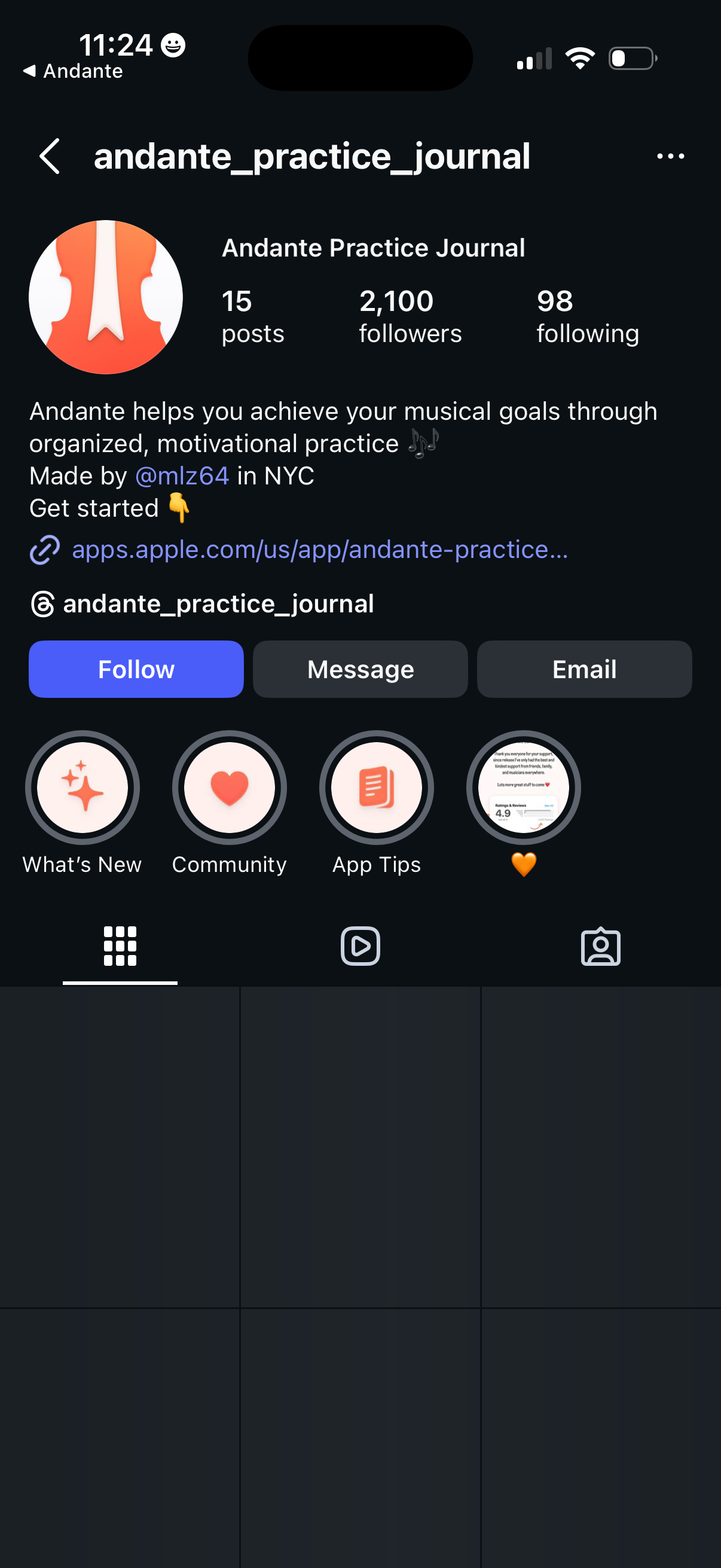 andante app screenshot 14