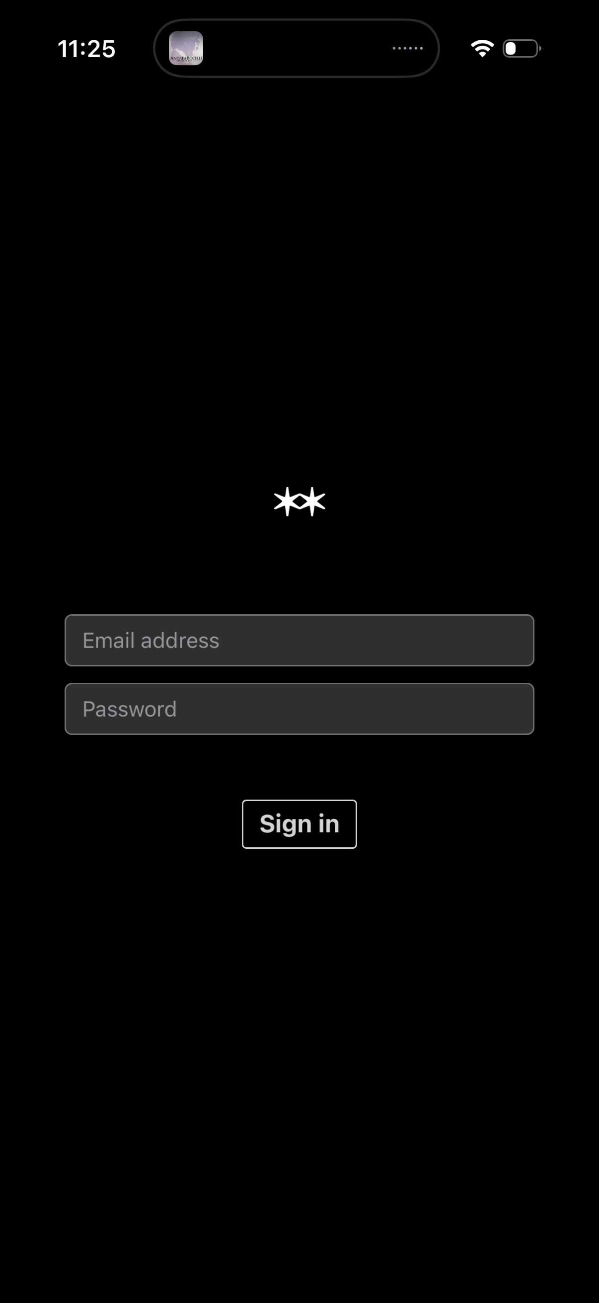 andante register an account
