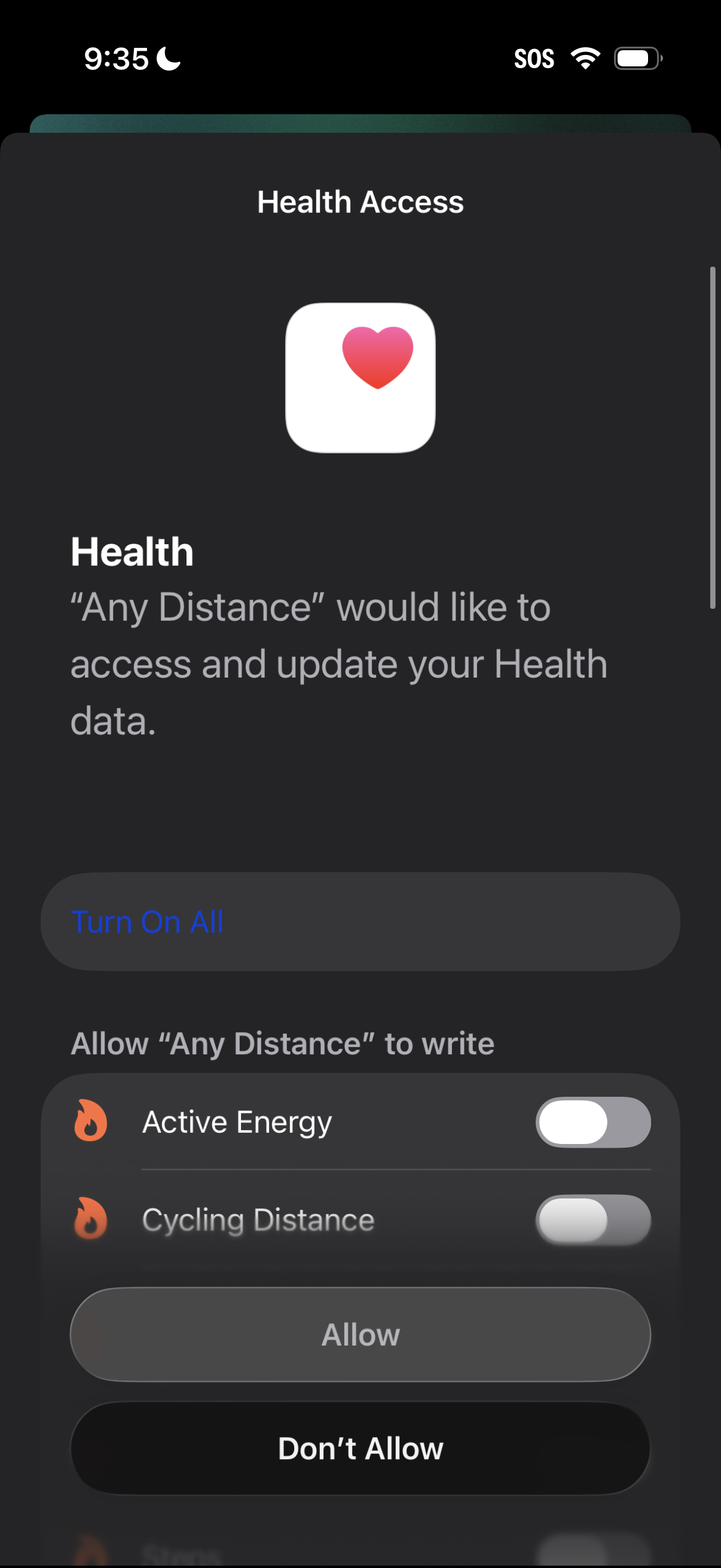 any-distance app screenshot 3