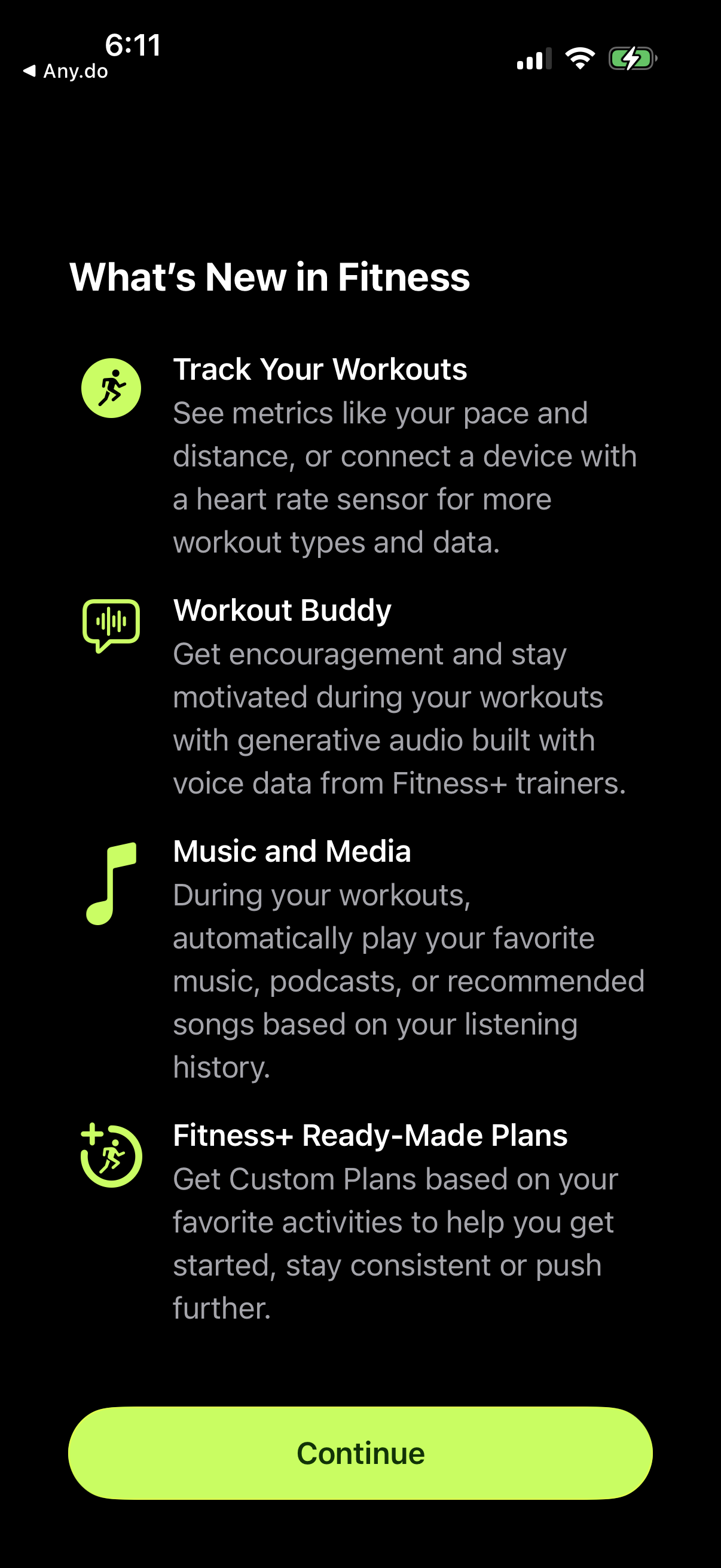 apple-fitness app screenshot 2