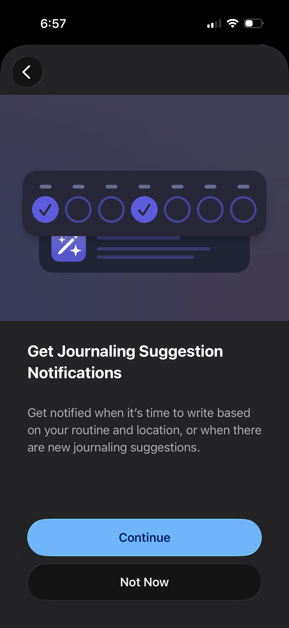 apple-journal app screenshot 21