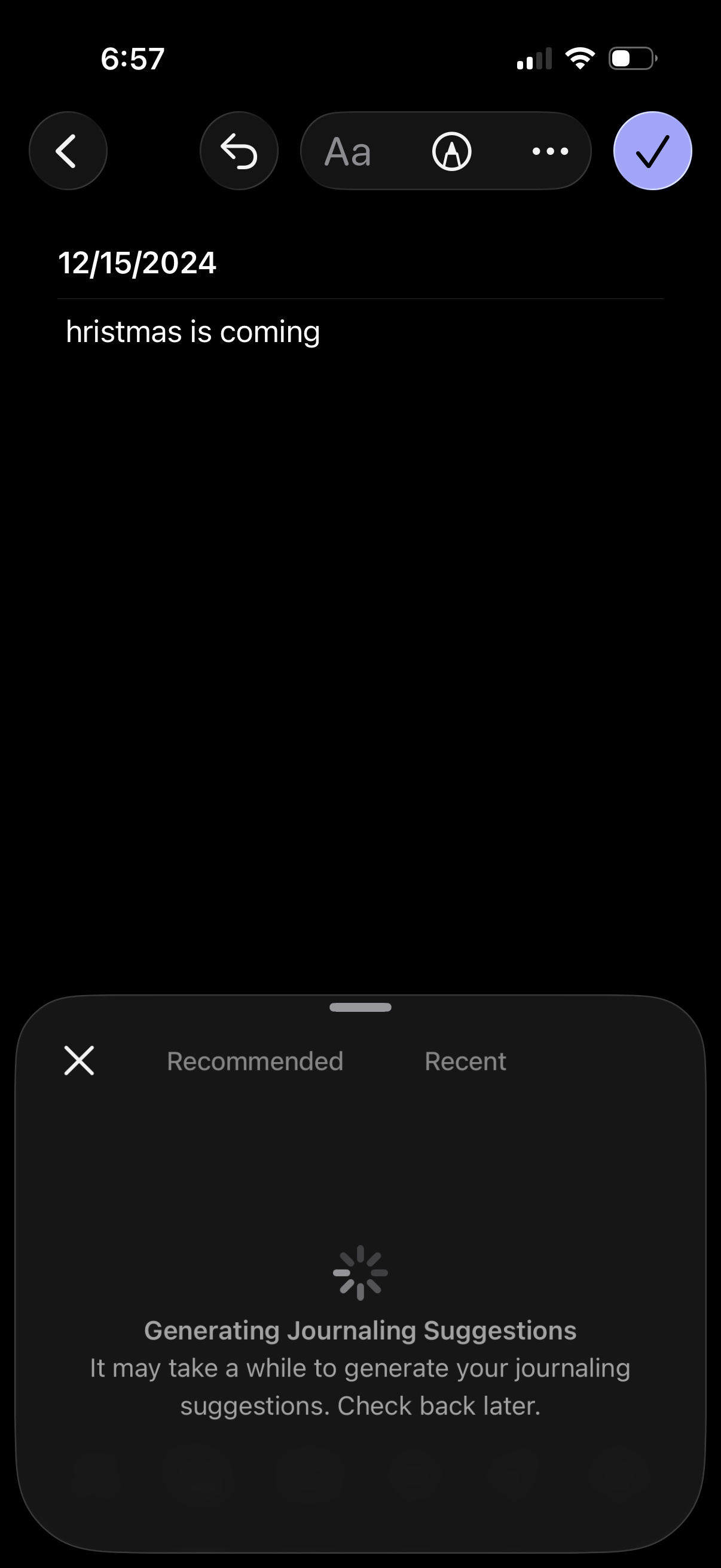 apple-journal app screenshot 19