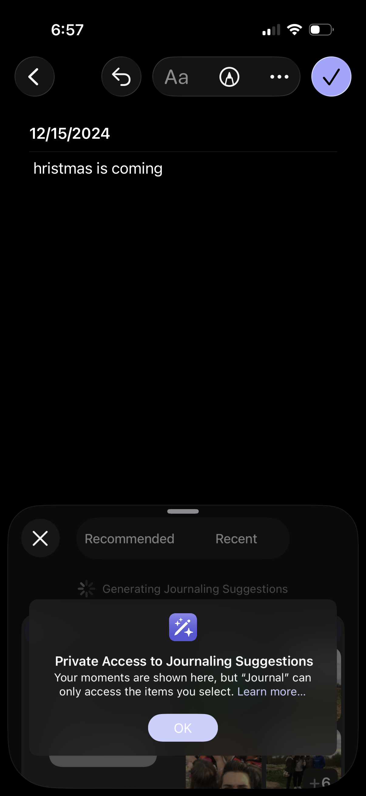 apple-journal app screenshot 18