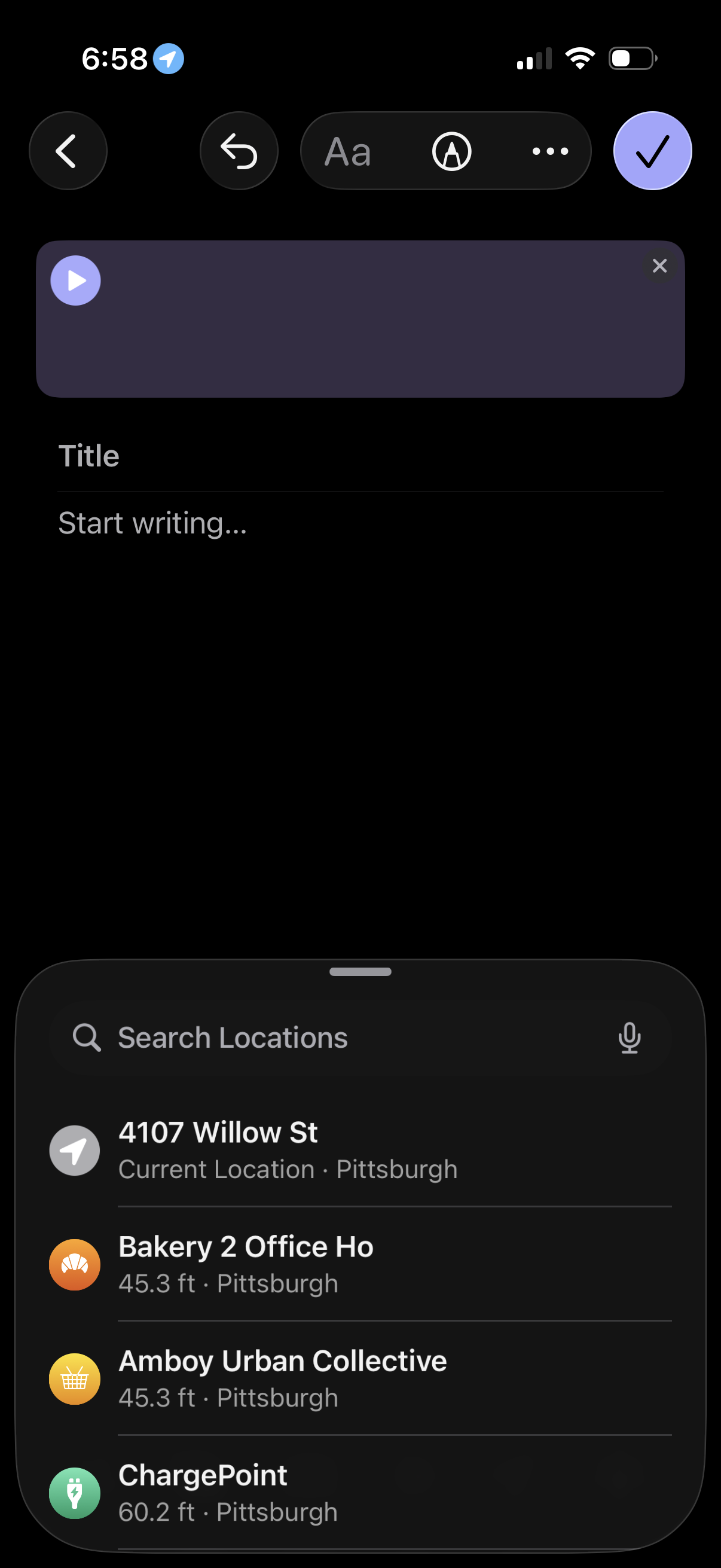 apple-journal app screenshot 9