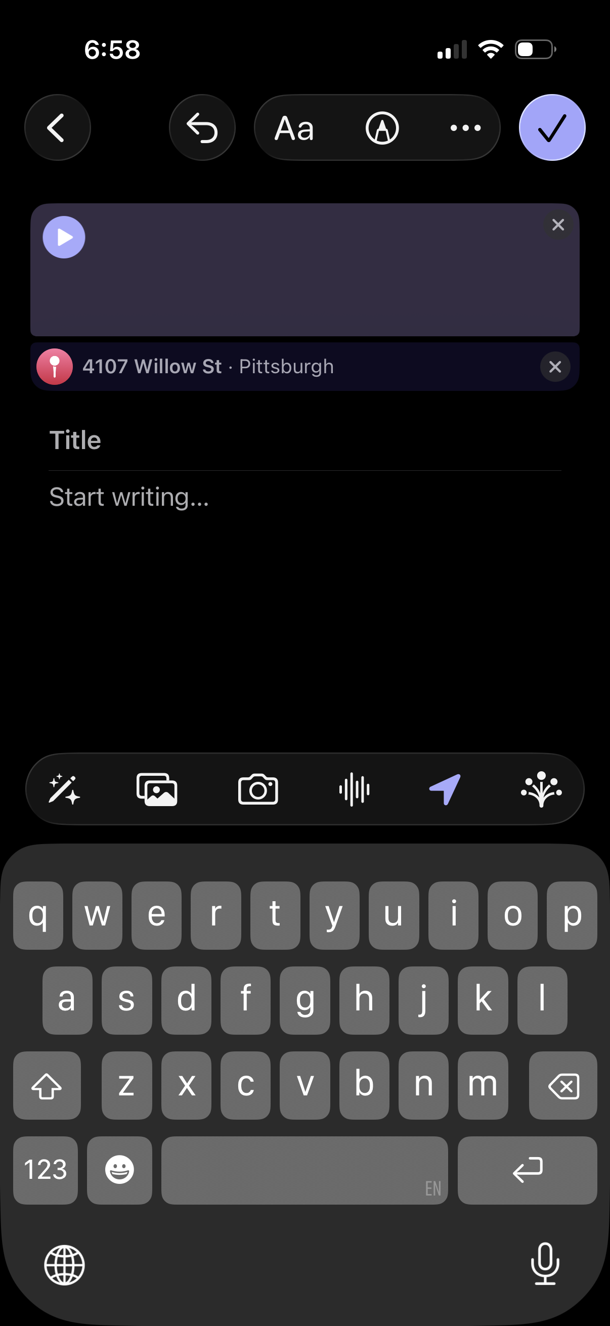 apple-journal app screenshot 7