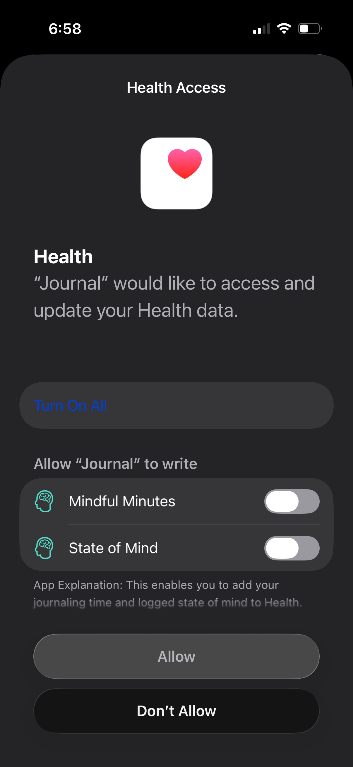 apple-journal app screenshot 6