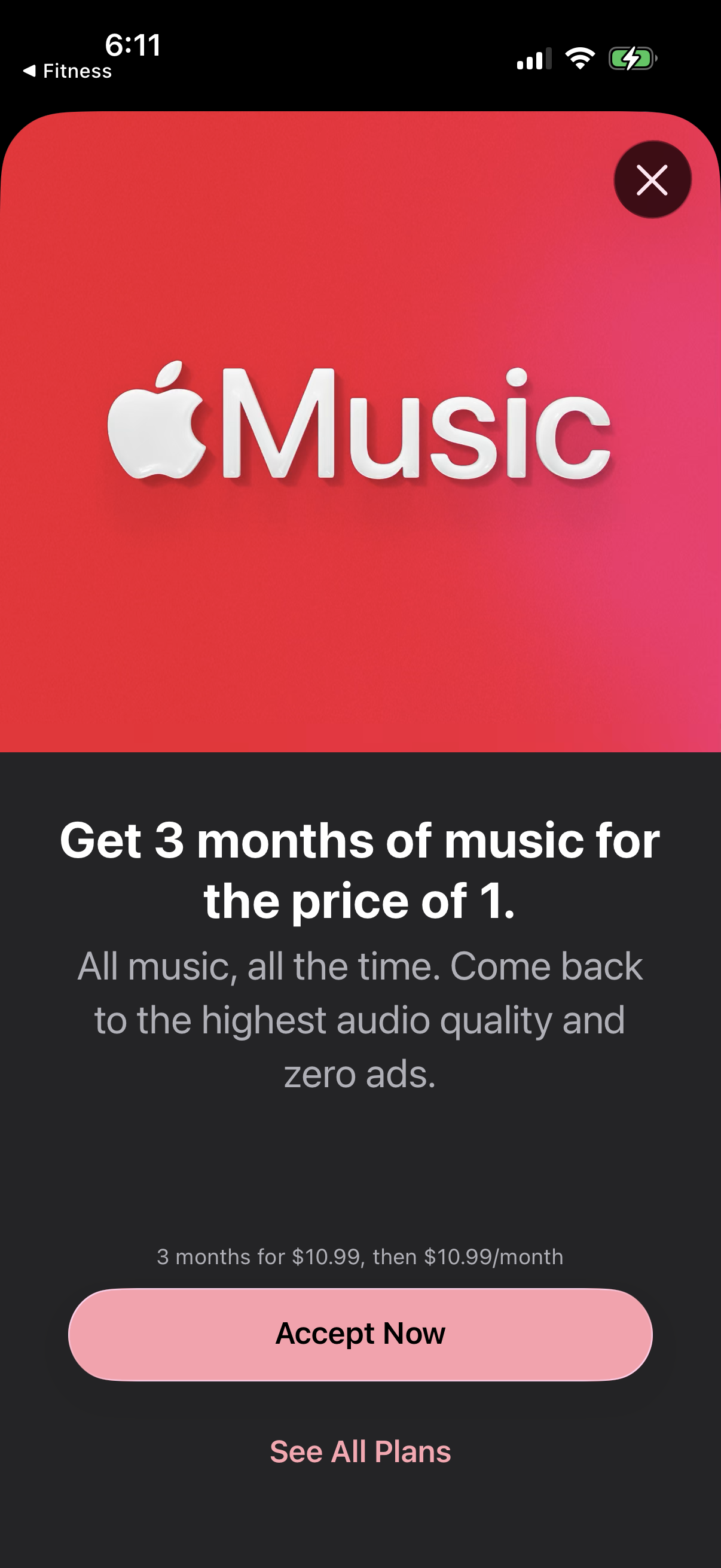 apple-music screen