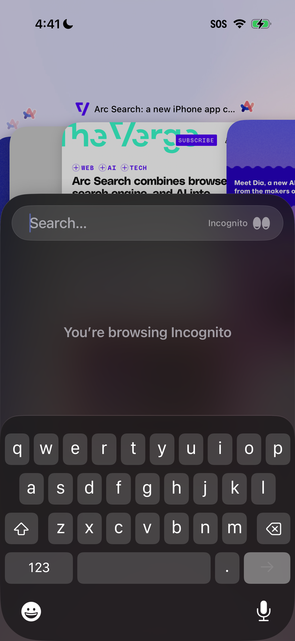 Arc Search app screenshot 3