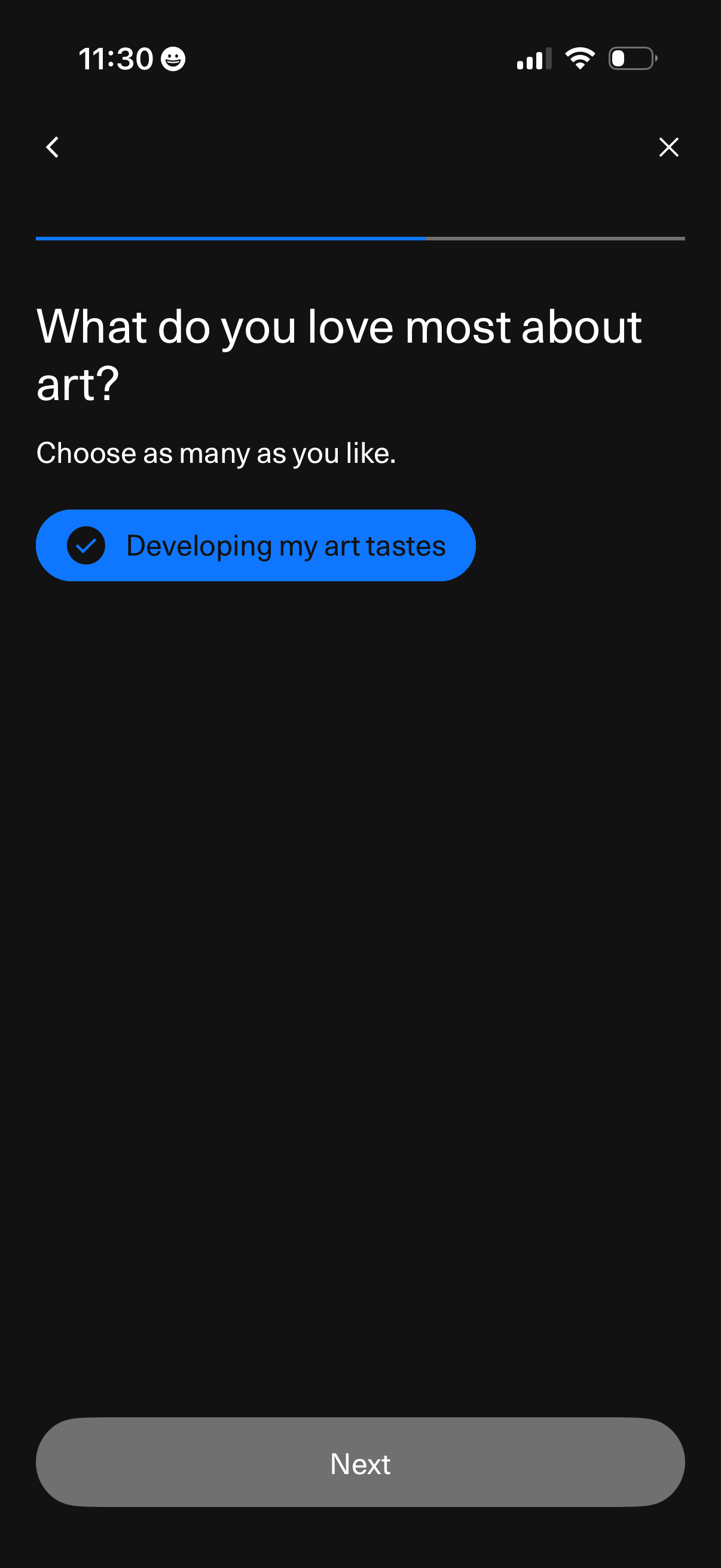 artsy app screenshot 137